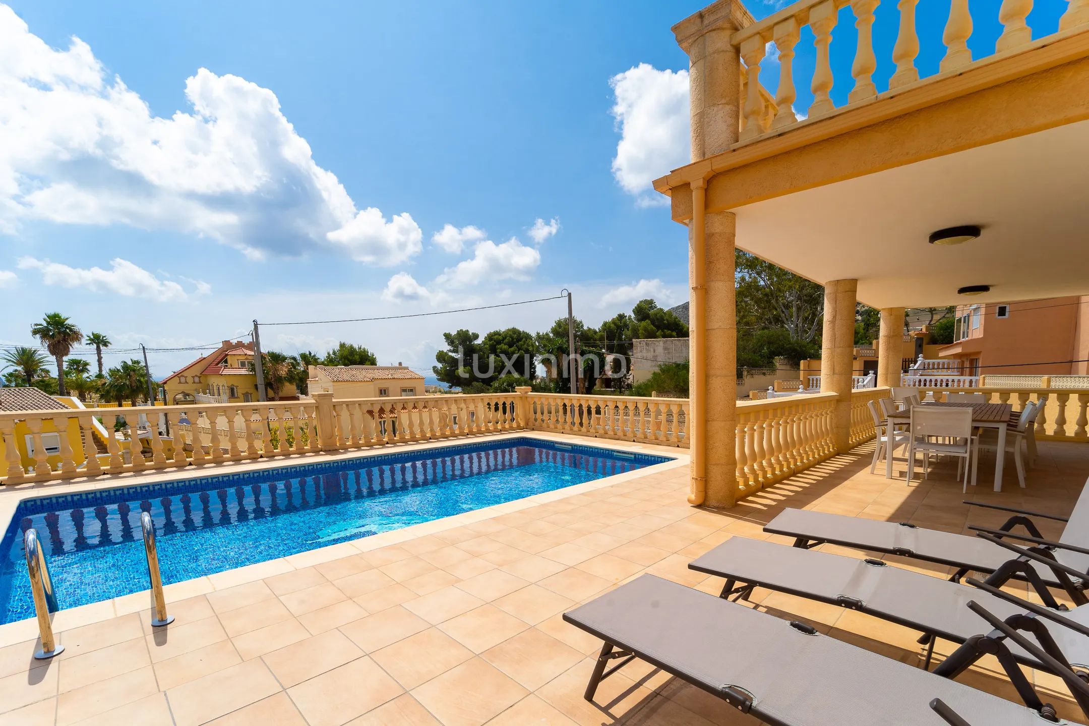 Luxurious colonial villa with sea views in Calpe — photo 7