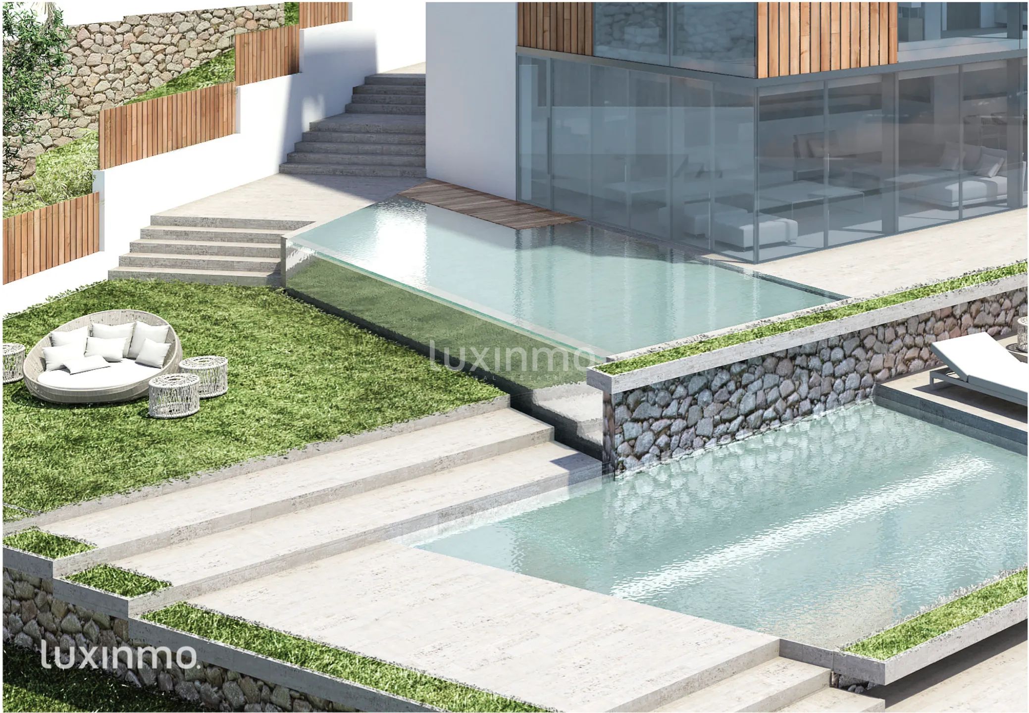 Unieke kans om een luxe moderne villa te bouwen in Talamanca — photo 1