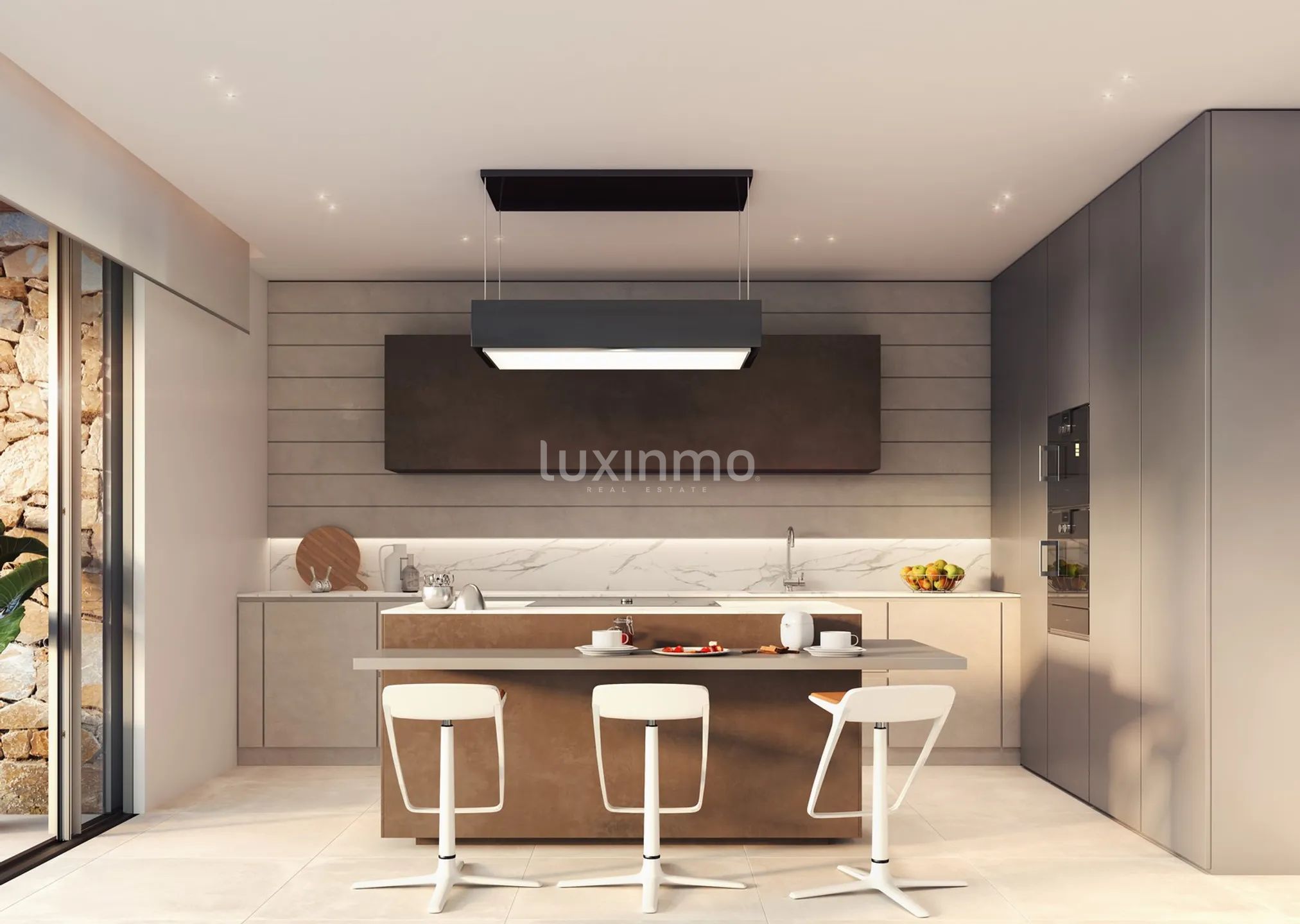 Stunning luxury contemporary villa with sea views in Can Aubarca — photo 23