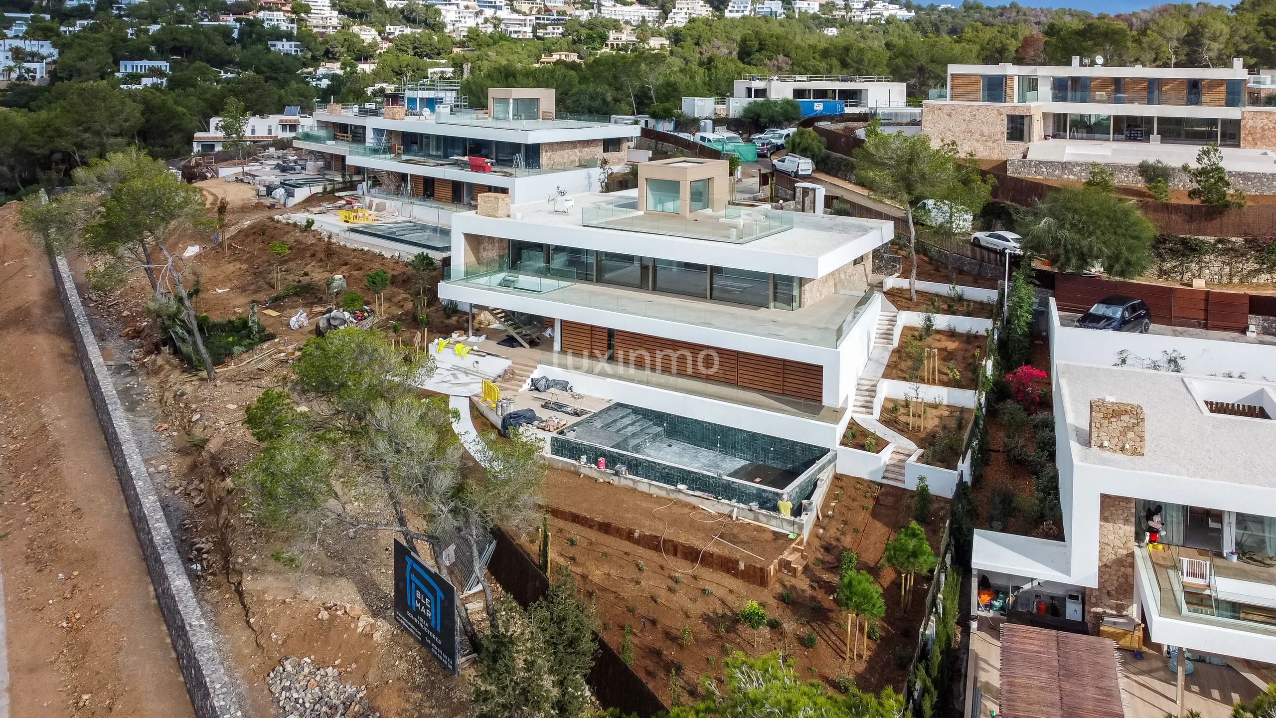 Stunning luxury contemporary villa with sea views in Can Aubarca — photo 5