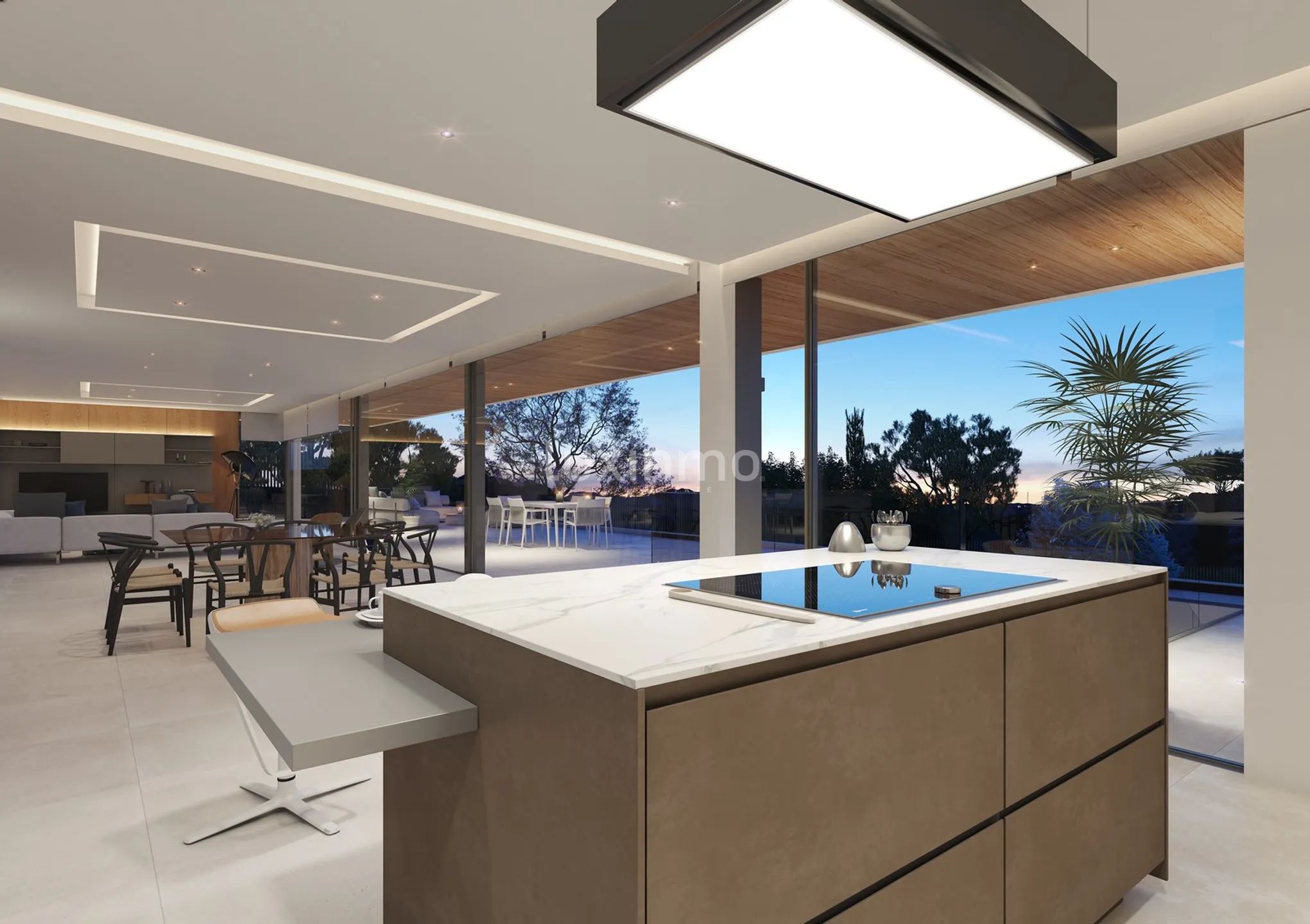 Stunning luxury contemporary villa with sea views in Can Aubarca — photo 26