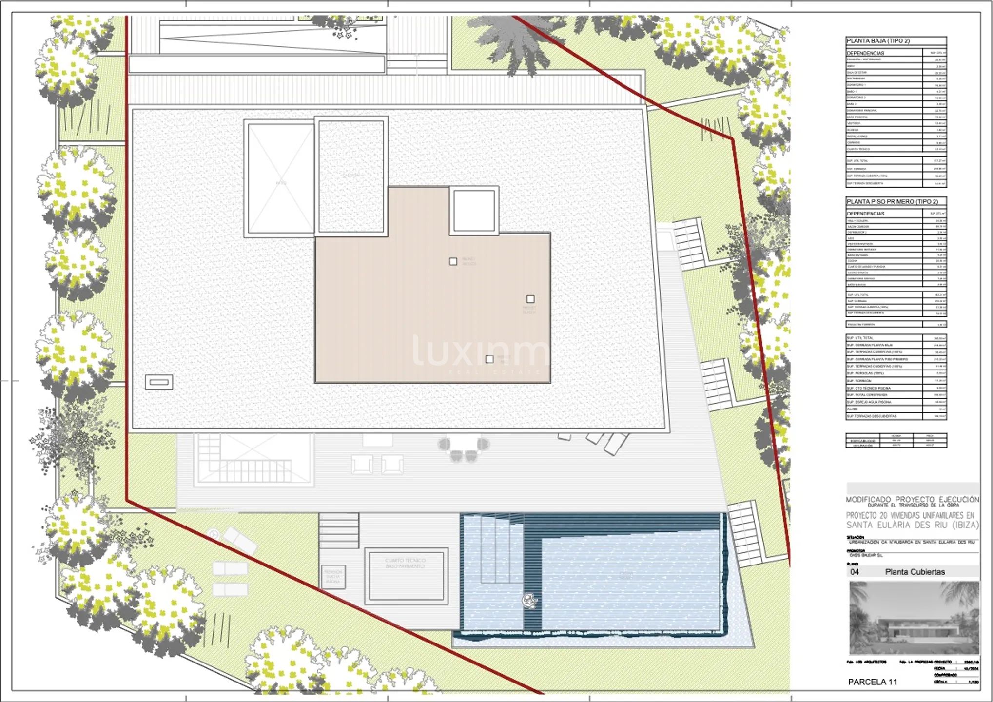 Stunning luxury contemporary villa with sea views in Can Aubarca — Floor Plan 4