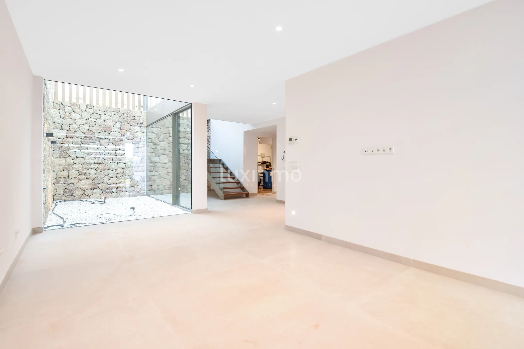 Stunning luxury contemporary villa with sea views in Can Aubarca — photo 43