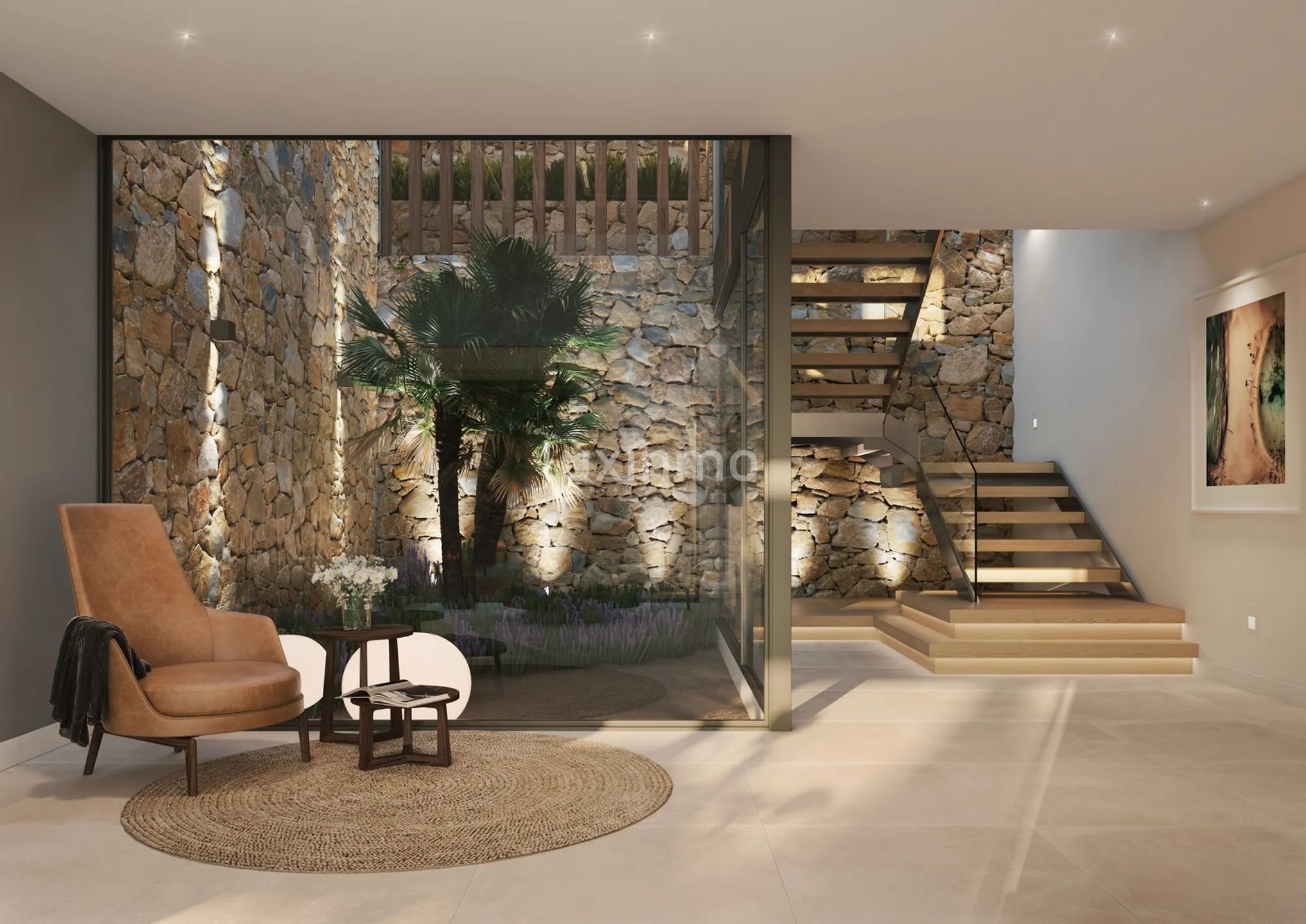 Stunning luxury contemporary villa with sea views in Can Aubarca — photo 44