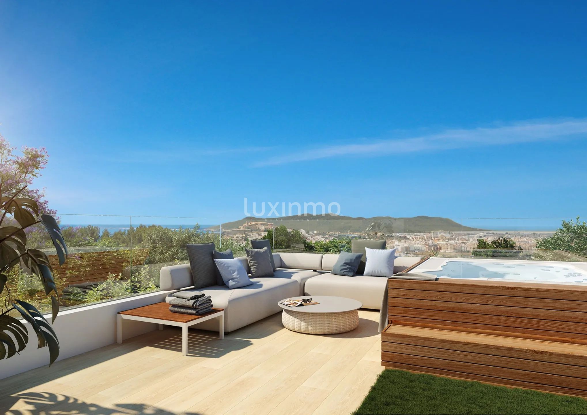 Stunning luxury contemporary villa with sea views in Can Aubarca — photo 12