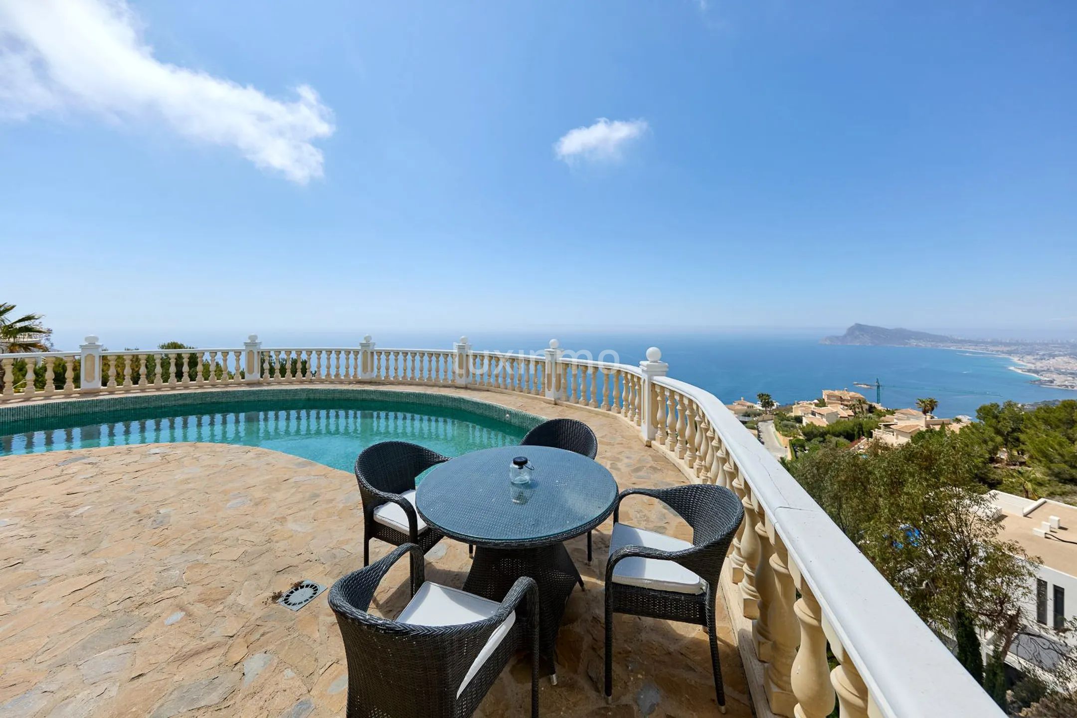 Mediterraan droomhuis in Altea Hills met uitzicht op zee — photo 2