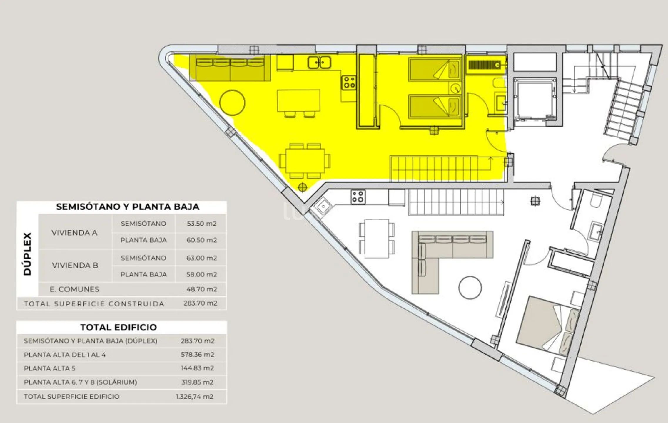 Modern Apartment in Finestrat — Floor Plan 1