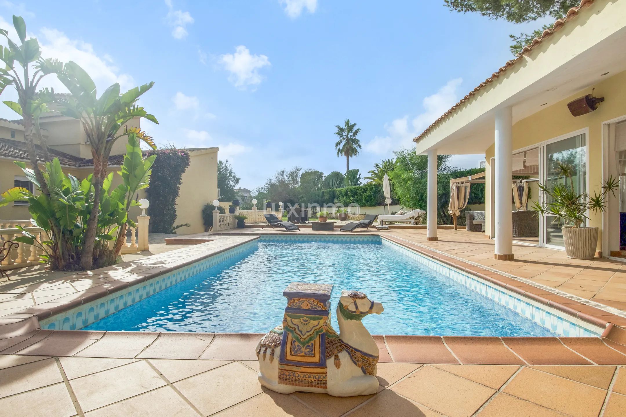 Freistehendes Haus mit Gästehaus, Pool und Garten in La Nucia — photo 4
