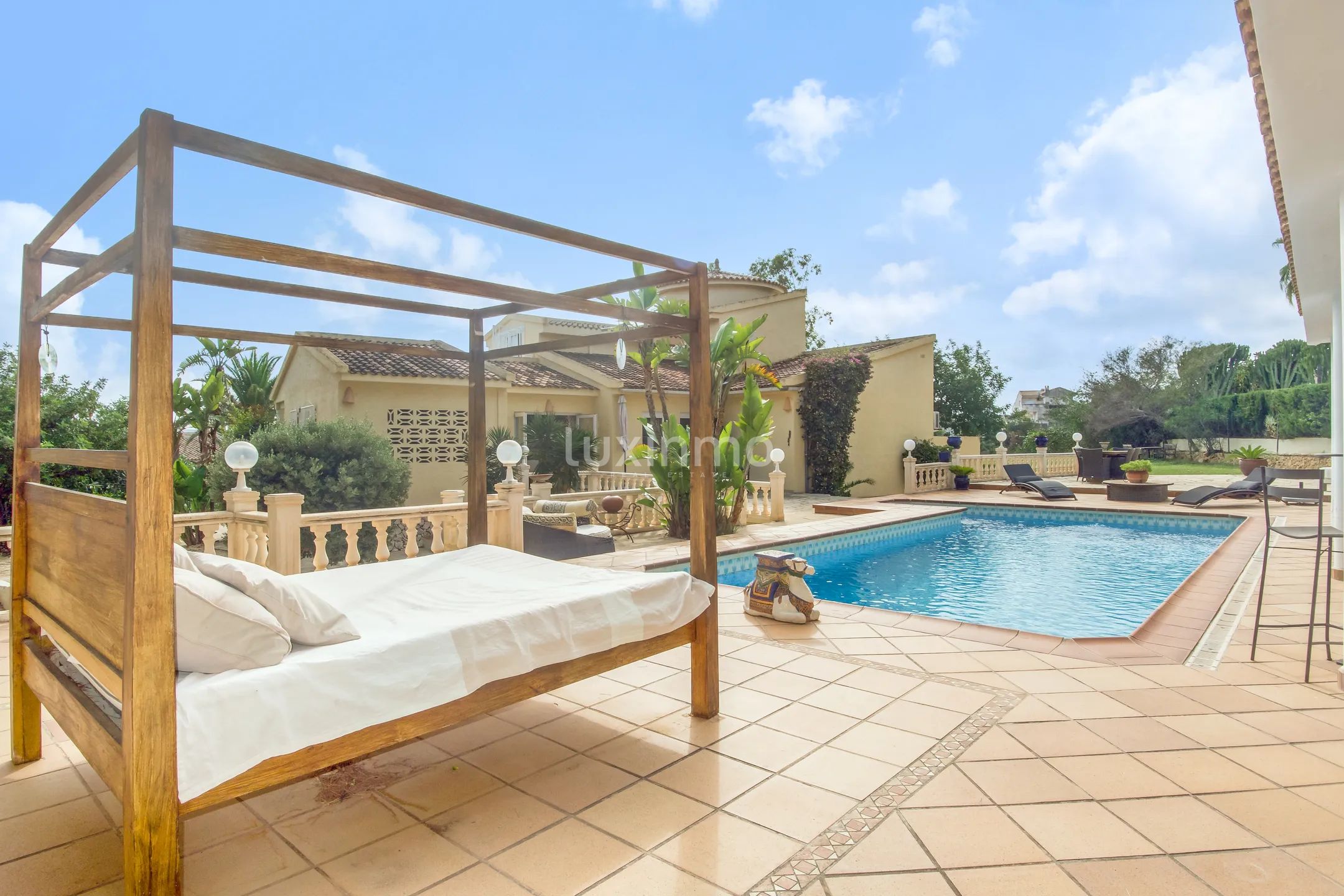 Freistehendes Haus mit Gästehaus, Pool und Garten in La Nucia — photo 6