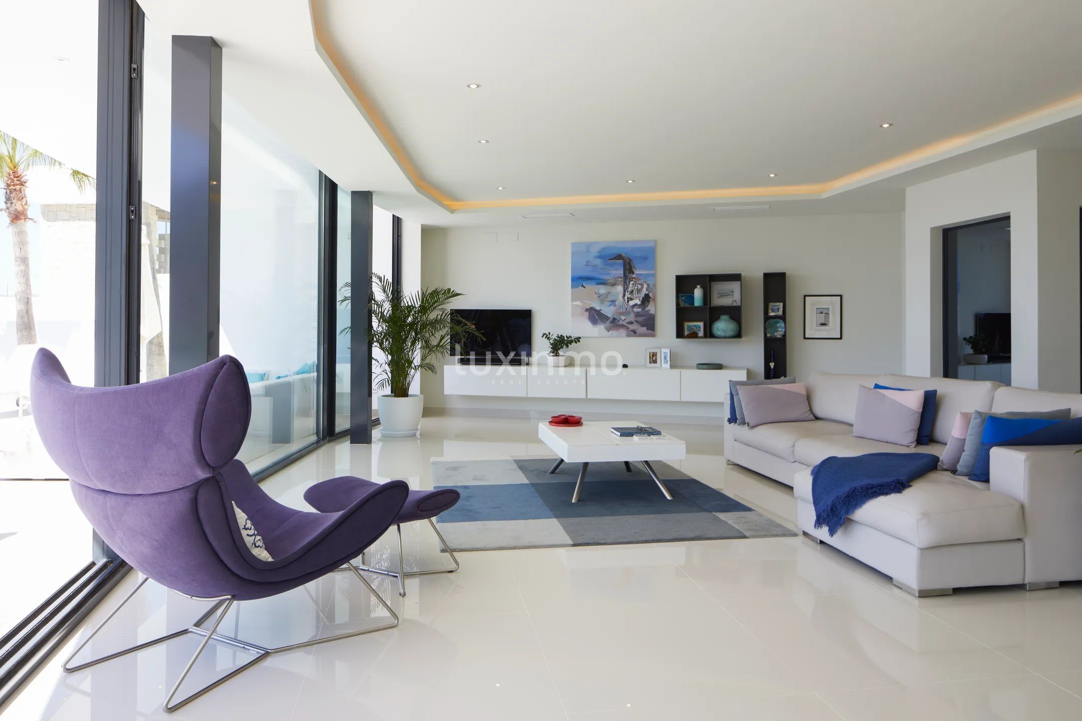 Designvilla till salu i El Portet Moraira med panoramautsikt över havet — photo 20