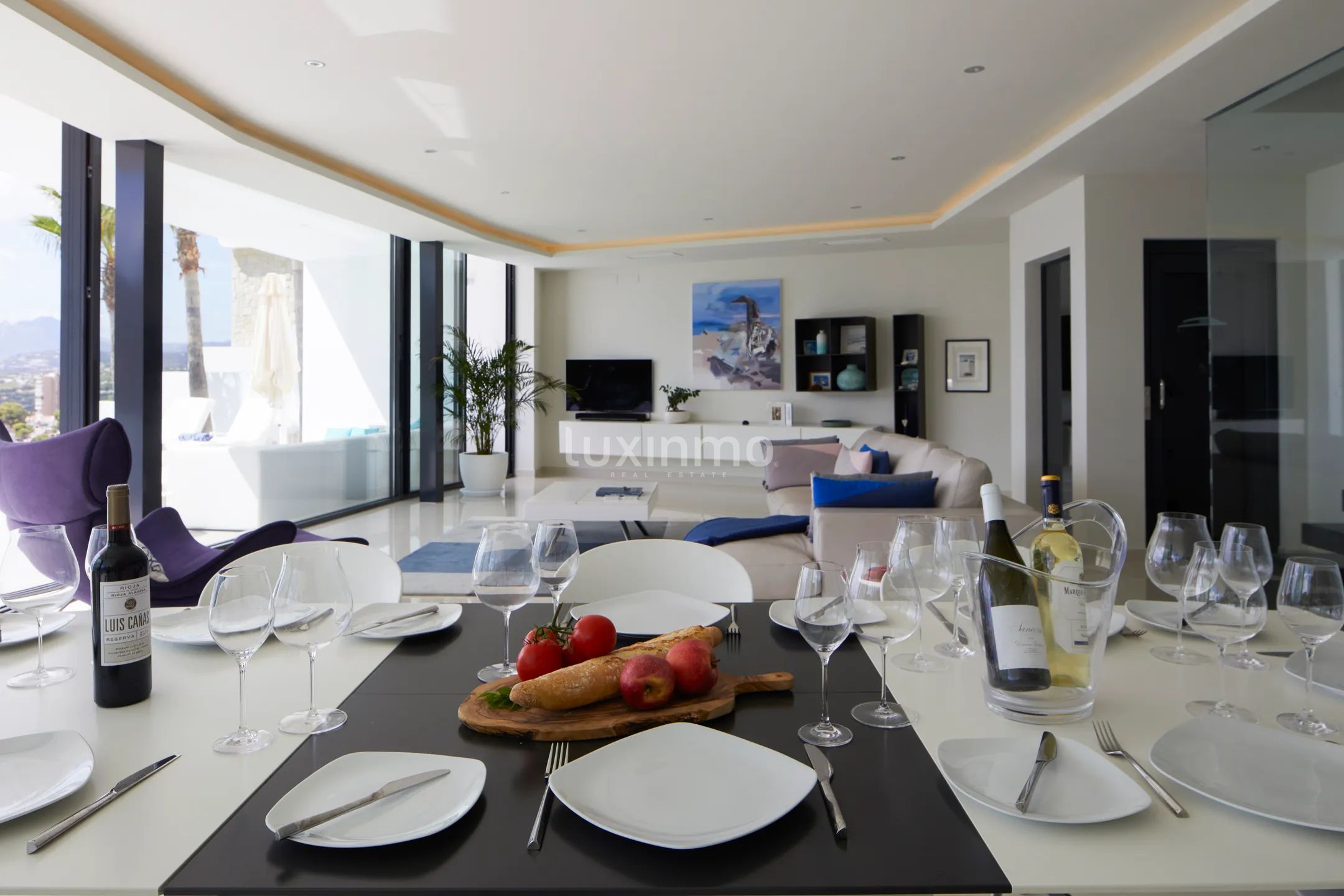 Designvilla till salu i El Portet Moraira med panoramautsikt över havet — photo 28
