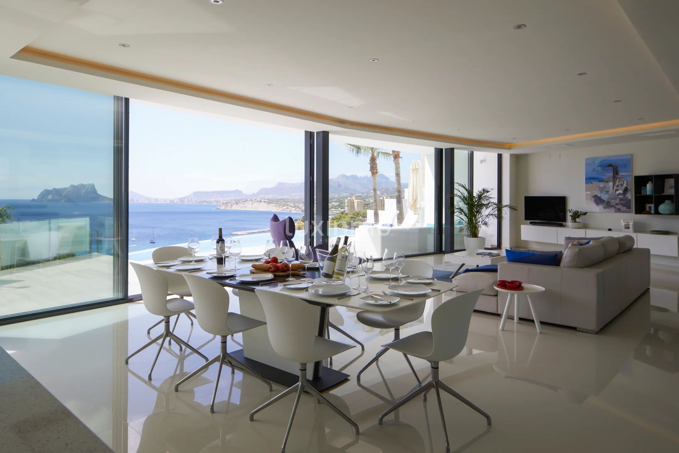 Designvilla til salgs i El Portet Moraira med panoramautsikt over sjøen — photo 22