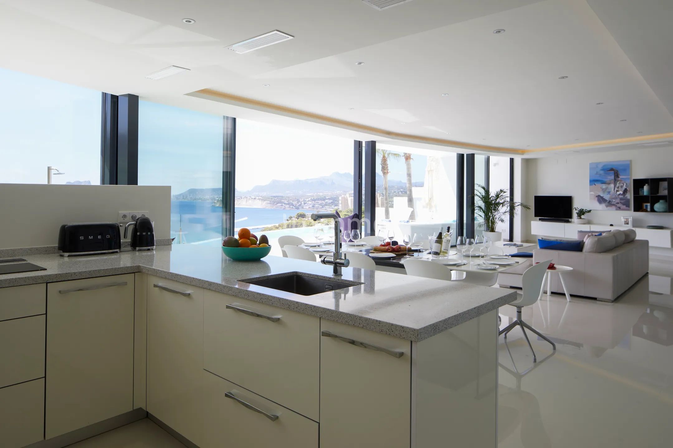 Designvilla till salu i El Portet Moraira med panoramautsikt över havet — photo 16