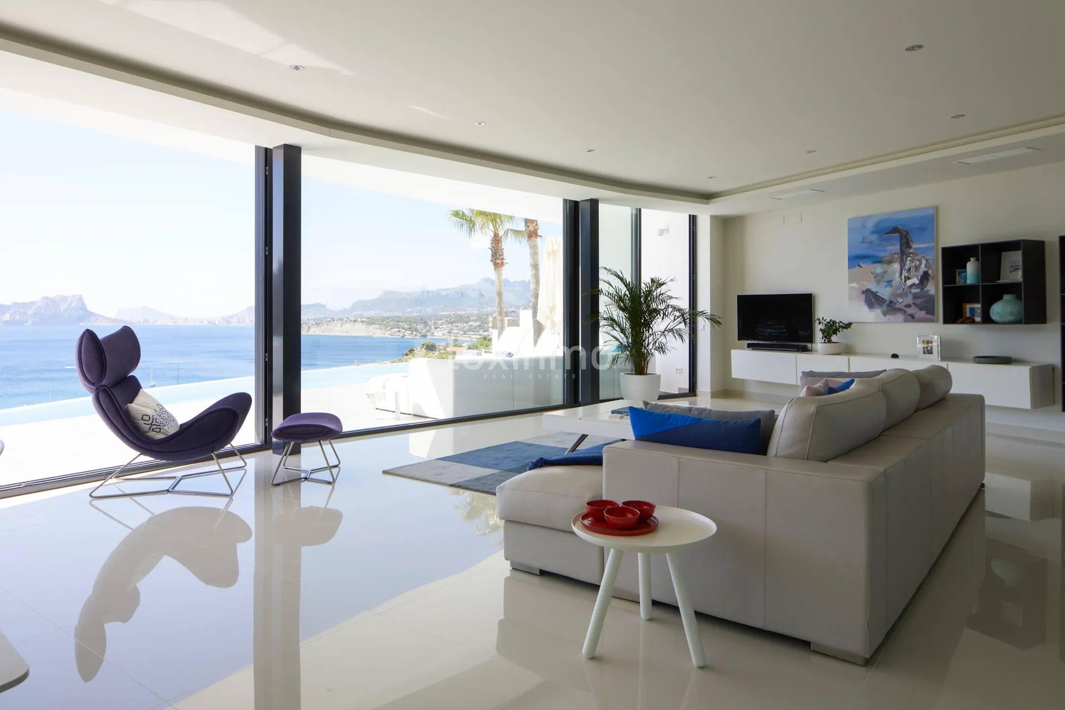 Designvilla till salu i El Portet Moraira med panoramautsikt över havet — photo 23
