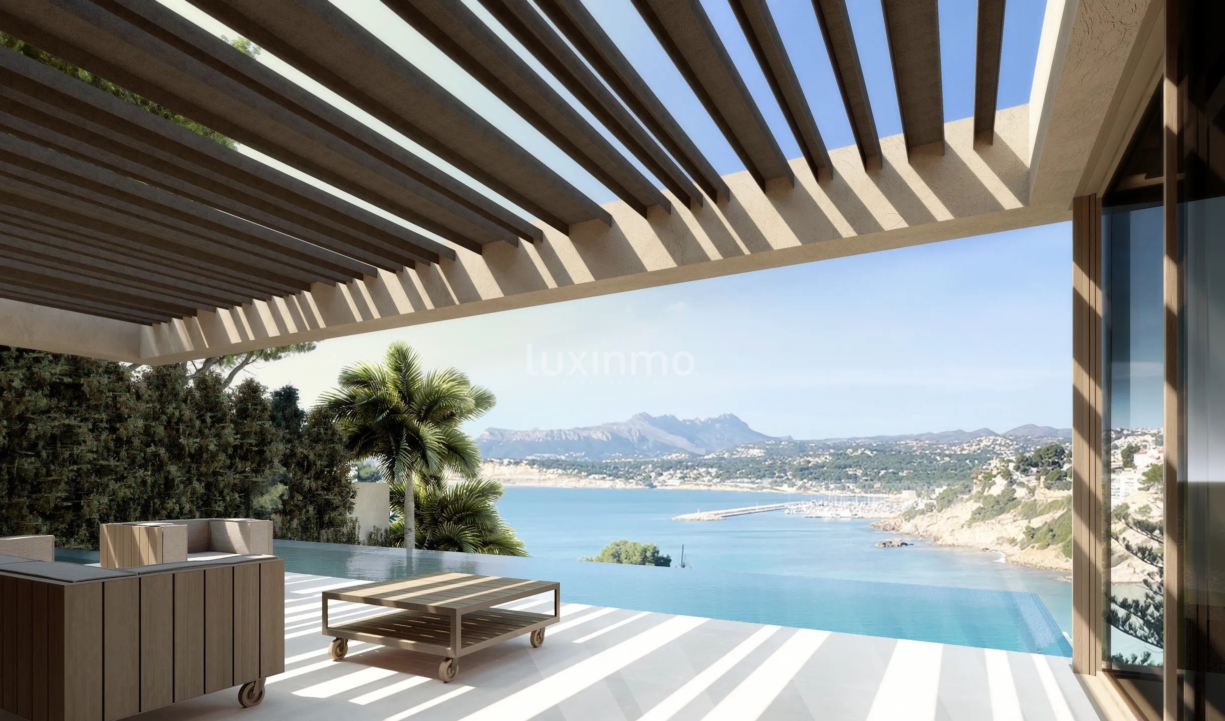 Luksusowa, nowoczesna willa z 4 sypialniami i wspaniałymi widokami w Moraira — photo 1