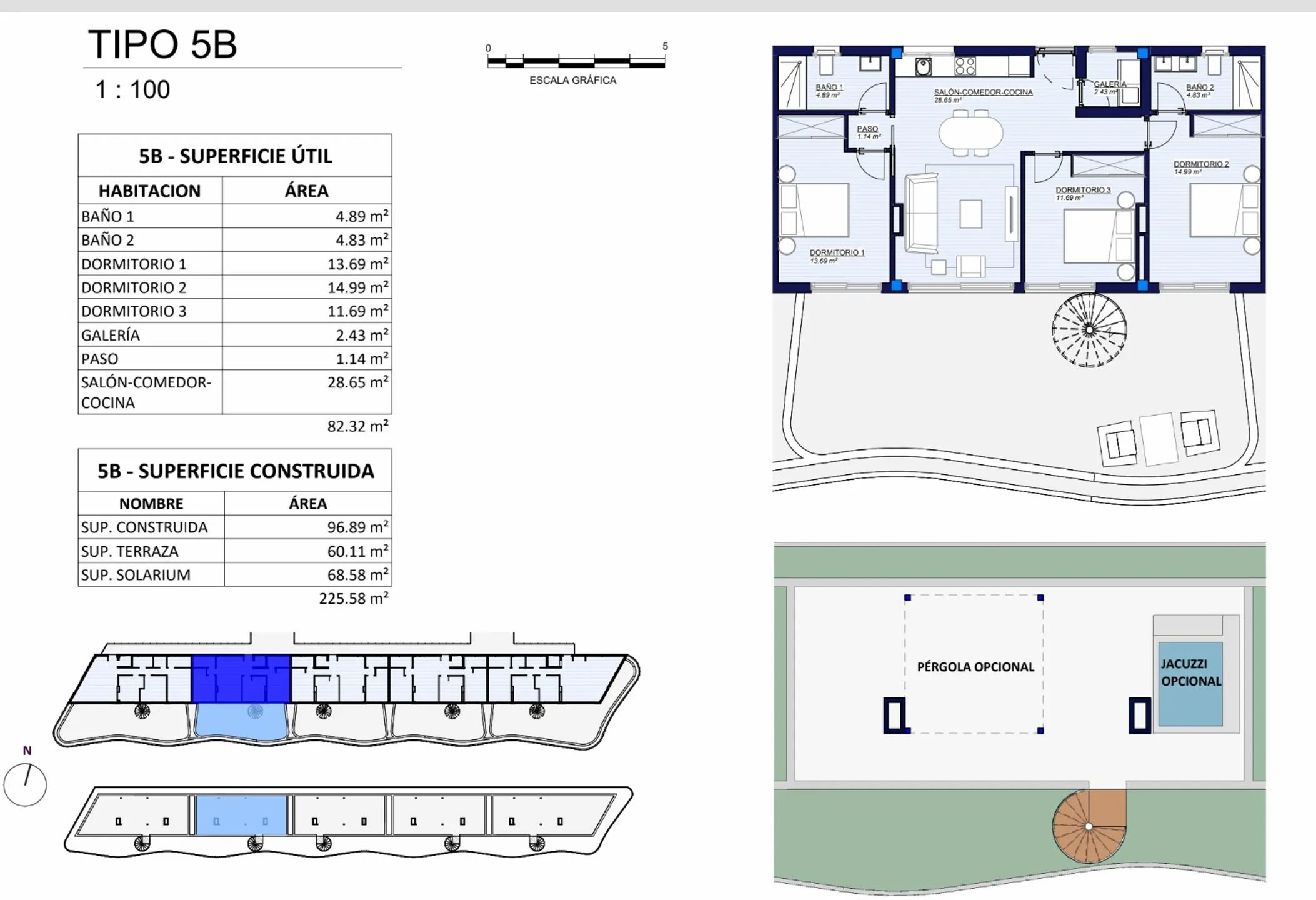 Modern Penthouse in L'Albir — Floor Plan 1