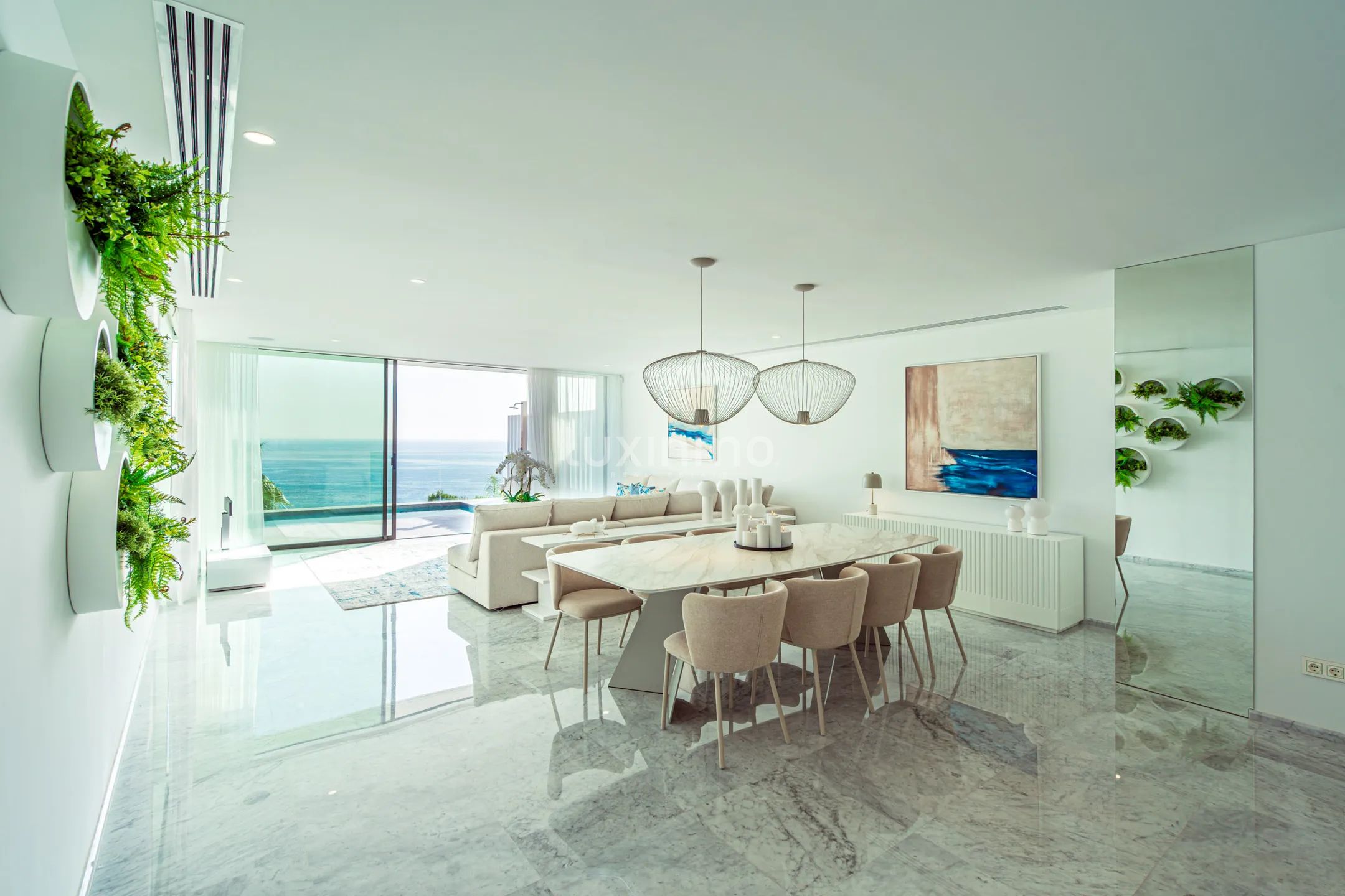 Prachtig 3-slaapkamerappartement met privézwembad en uitzicht op zee in Mascarat, Altea — photo 1
