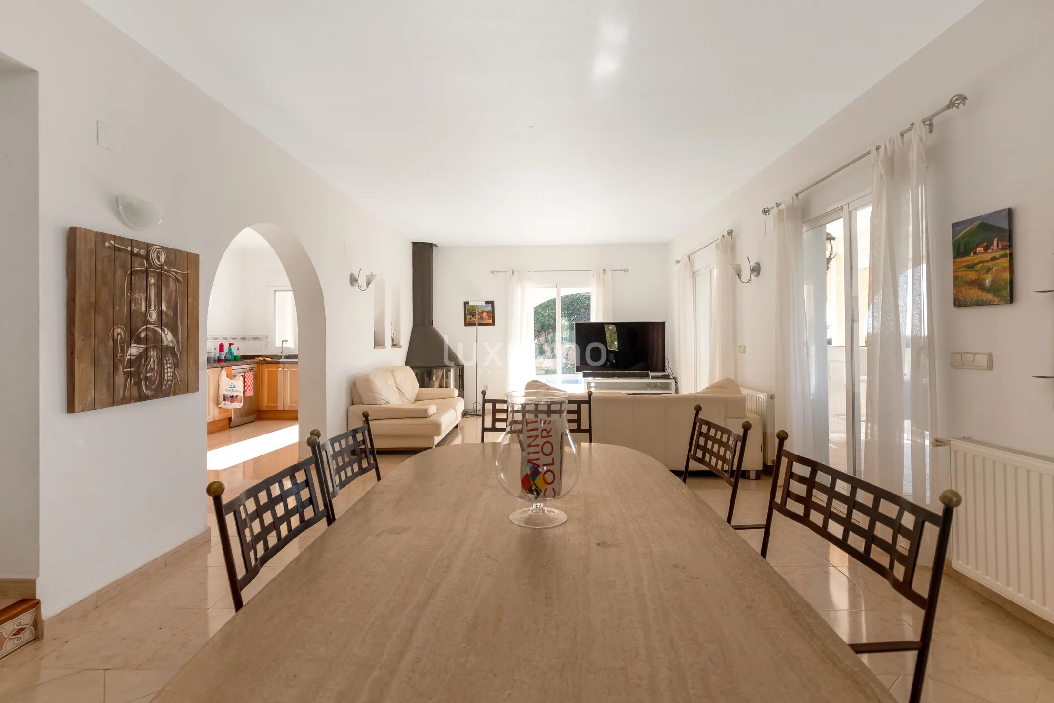 Mediterranean style villa with nice views in Altea la vella — photo 14