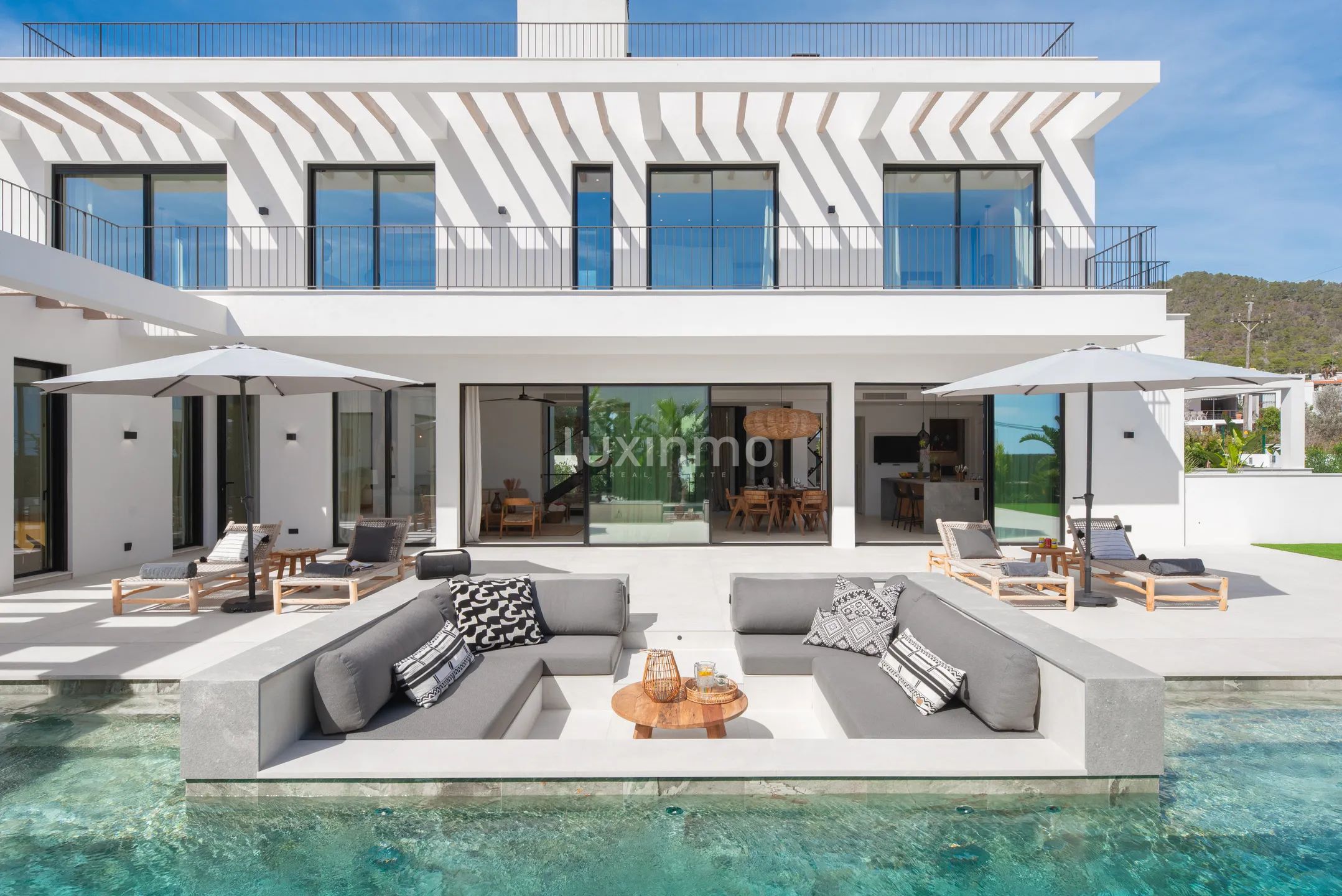 Nybyggd lyxig villa med 6 sovrum i Sa Carroca, Ibiza — photo 9