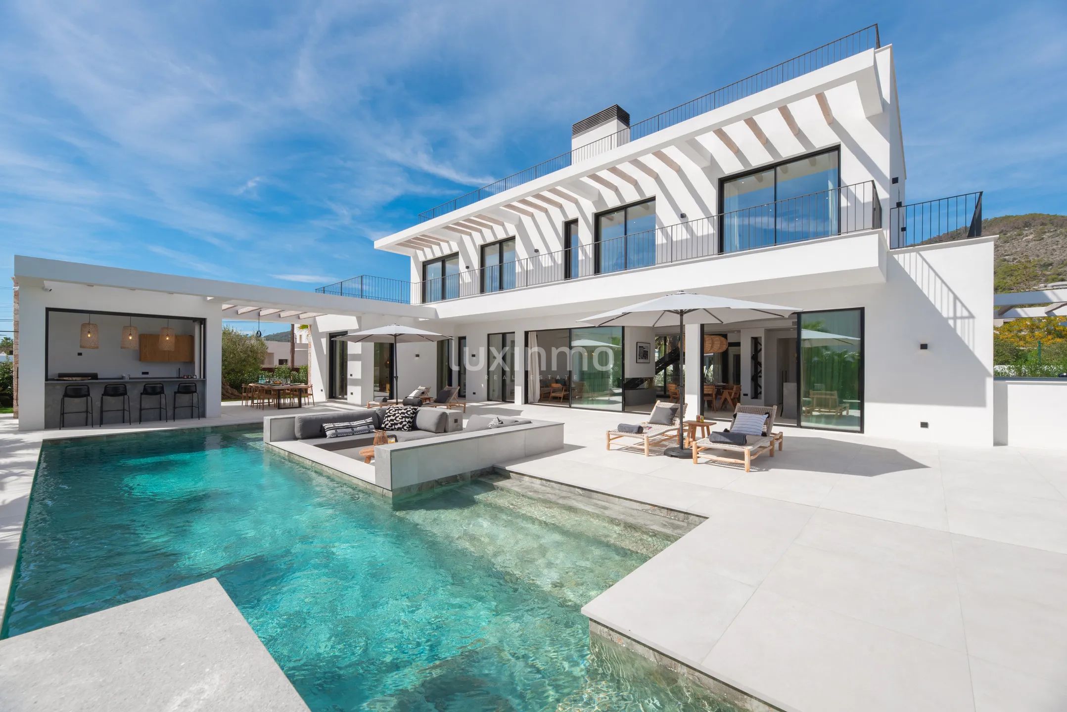 Nybyggd lyxig villa med 6 sovrum i Sa Carroca, Ibiza — photo 8