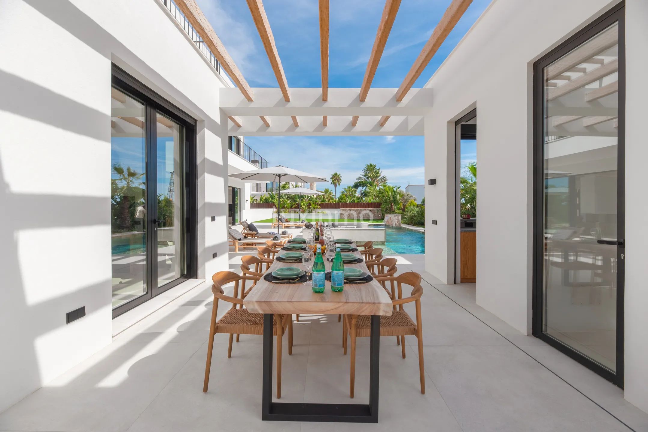 Nybyggd lyxig villa med 6 sovrum i Sa Carroca, Ibiza — photo 14