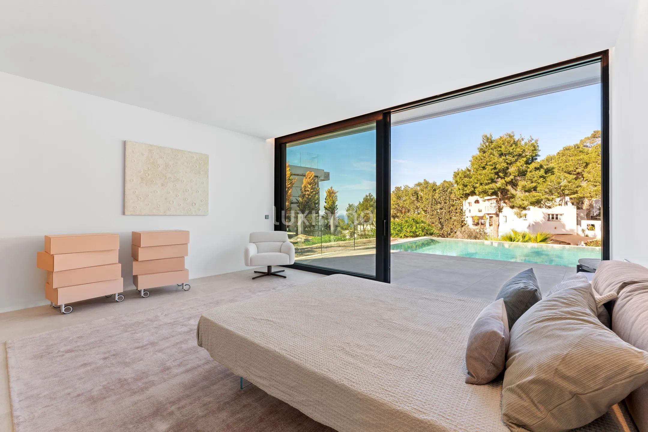 Villa exquise de construction récente avec vue spectaculaire sur le coucher de soleil à Cala Salada, Ibiza — photo 35