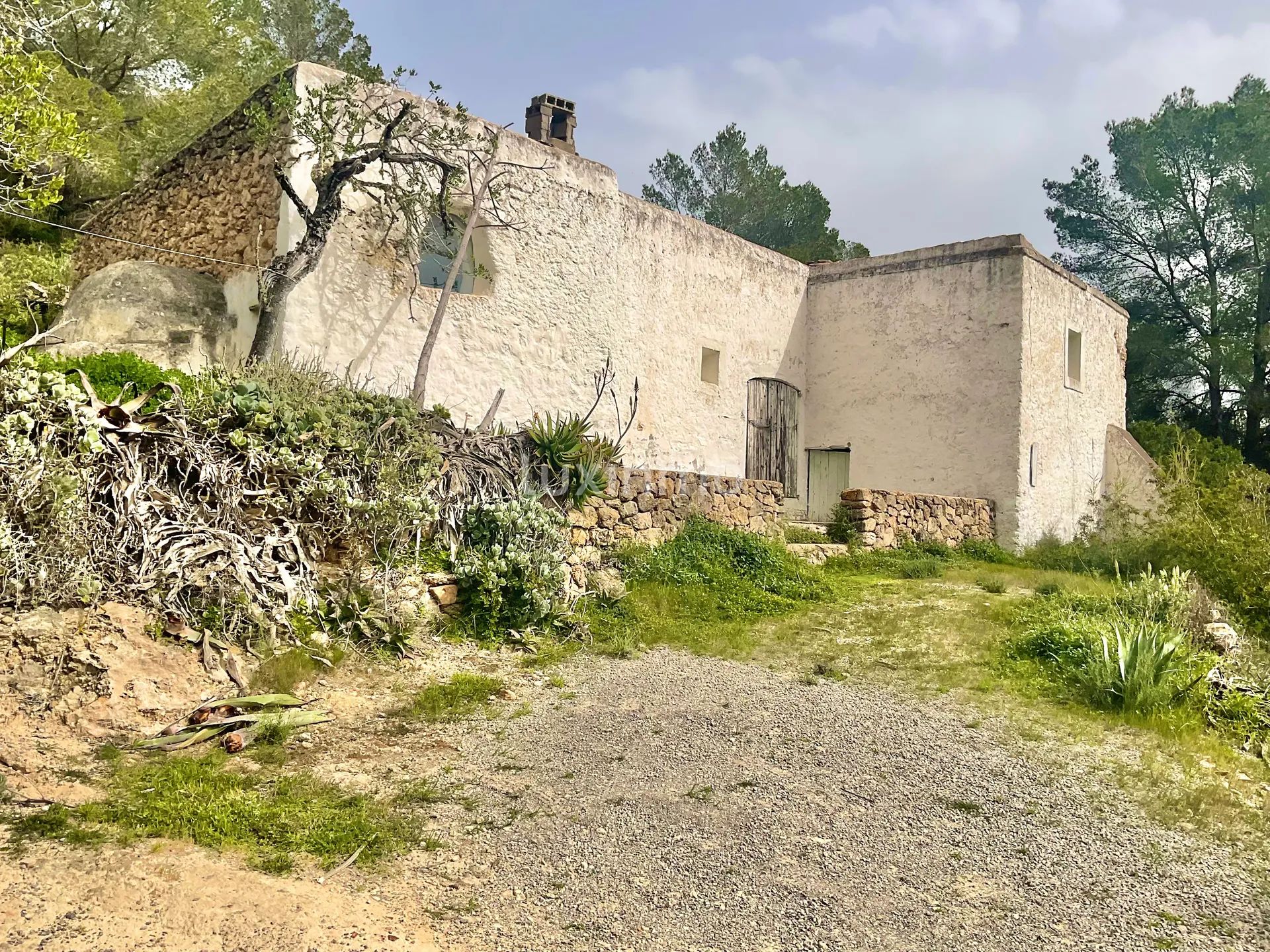 Zwei private ibizenkische Fincas mit Blick auf die Landschaft — photo 21