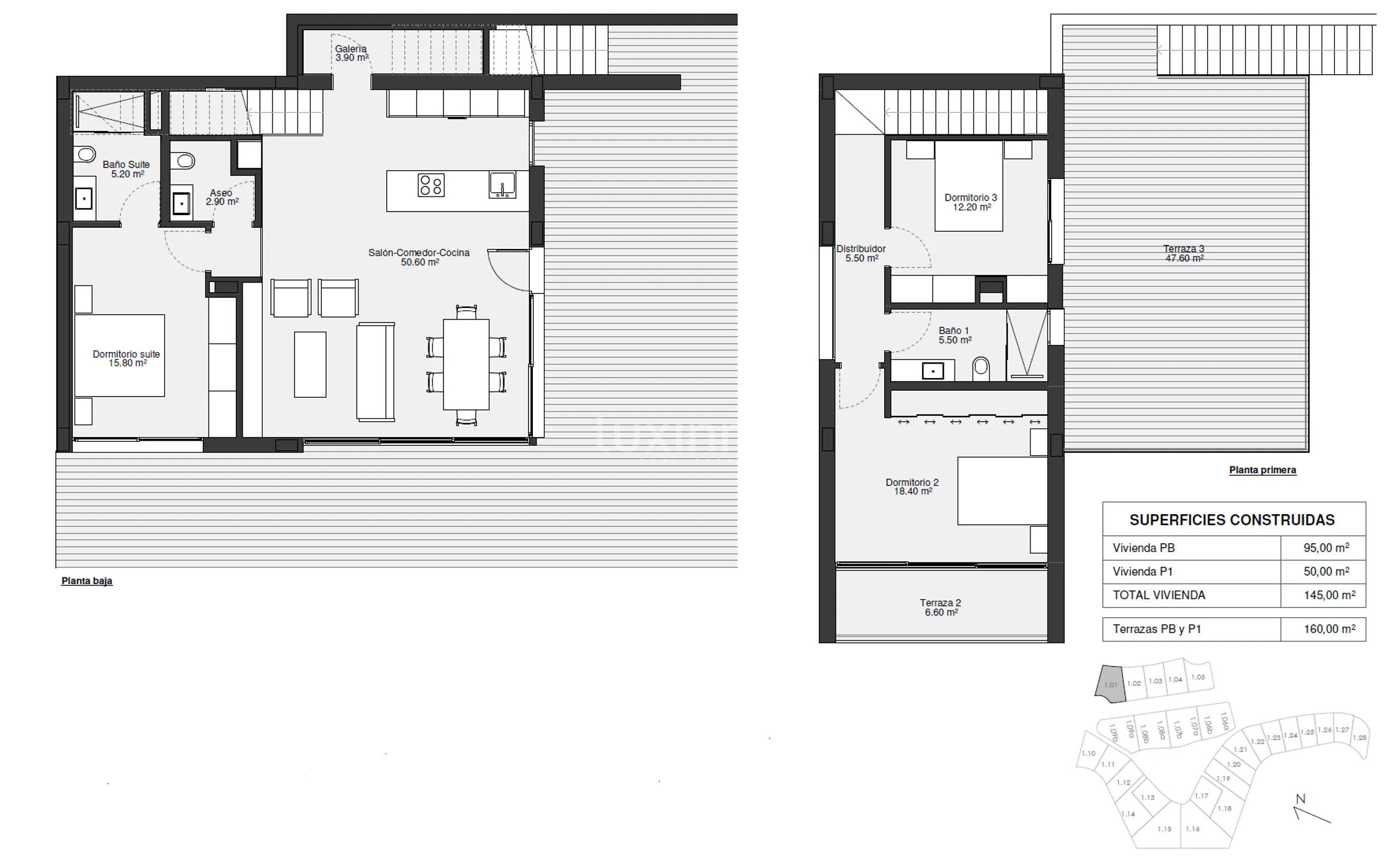 Modern Villa in Urb. Las Colinas Golf — Floor Plan 1