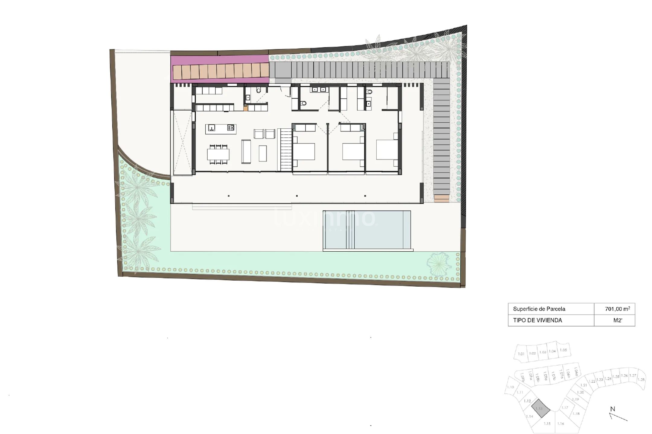 Modern Villa in Urb. Las Colinas Golf — Floor Plan 1