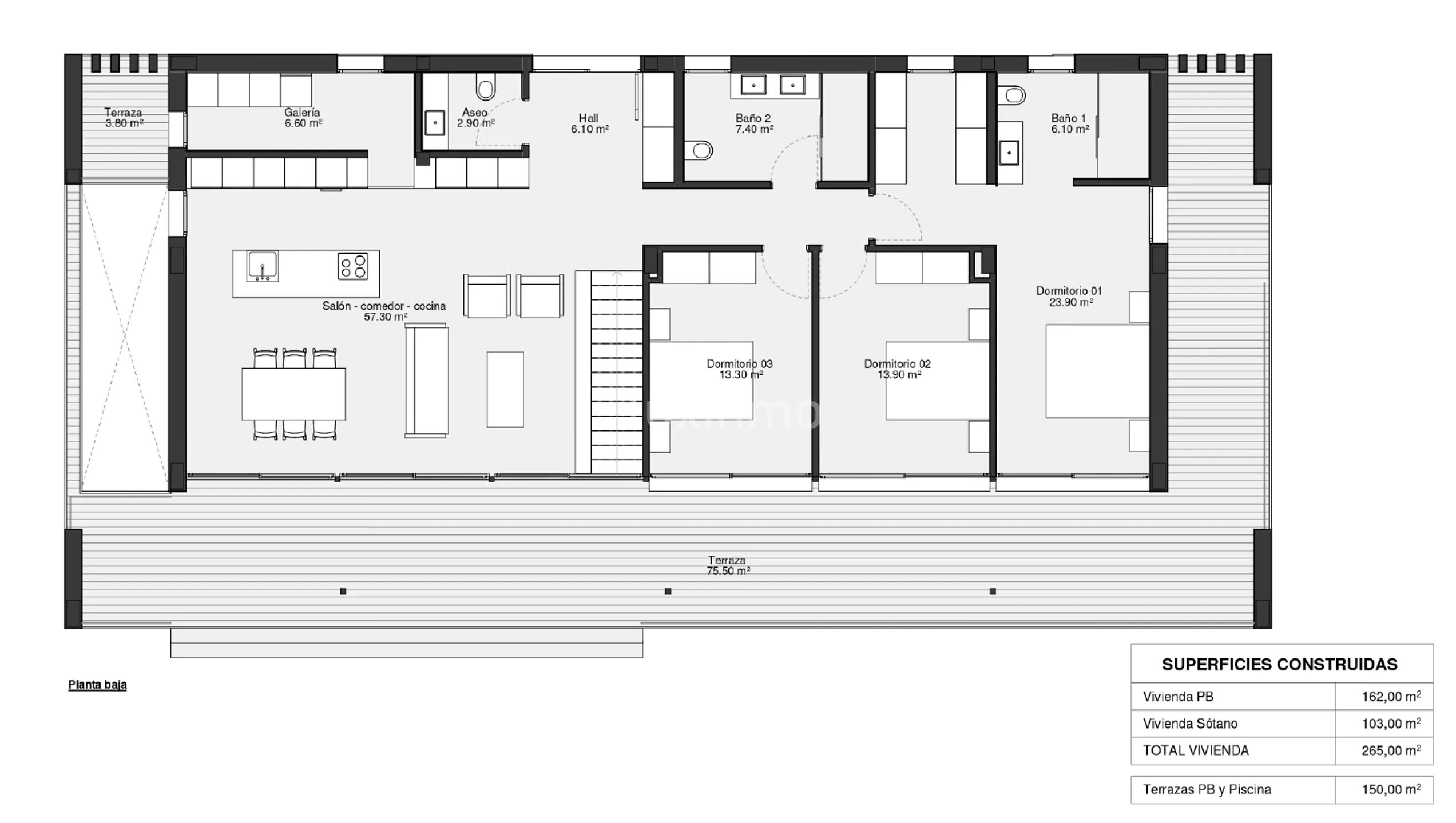 Modern Villa in Urb. Las Colinas Golf — Floor Plan 2