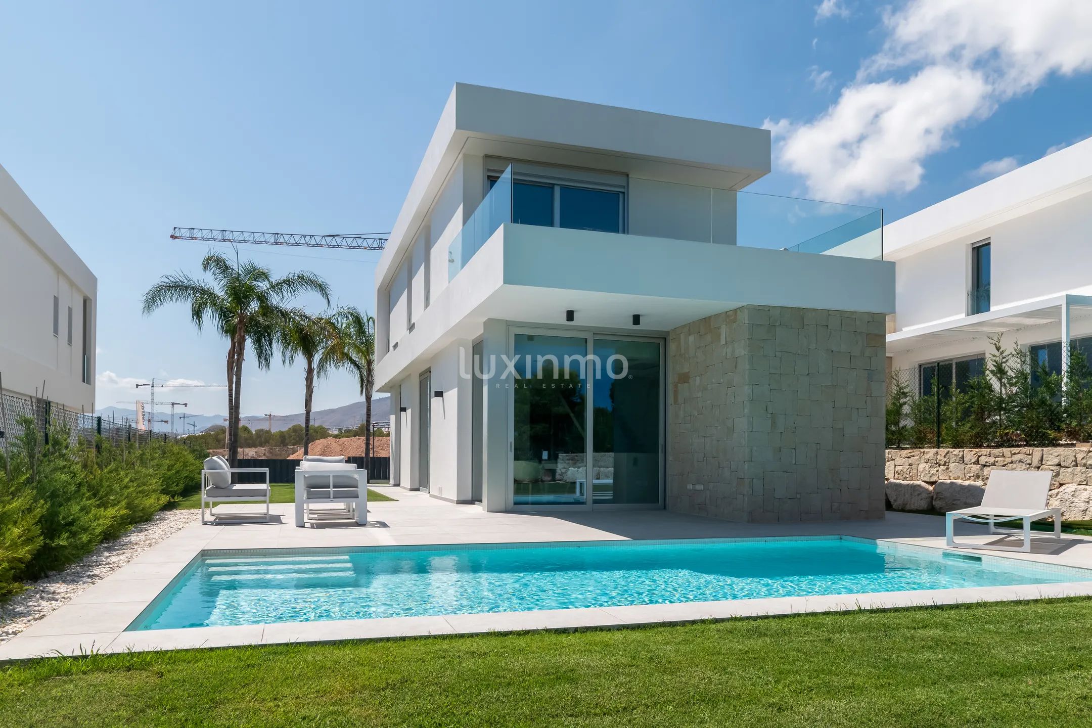 Prachtige nieuwbouw villa's met uitzicht op zee in Sierra Cortina, Finestrat — photo 1