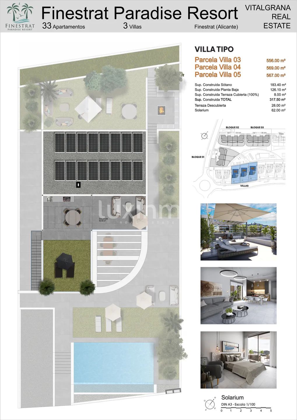 Modern Villa in Balcón de Finestrat — Floor Plan 1