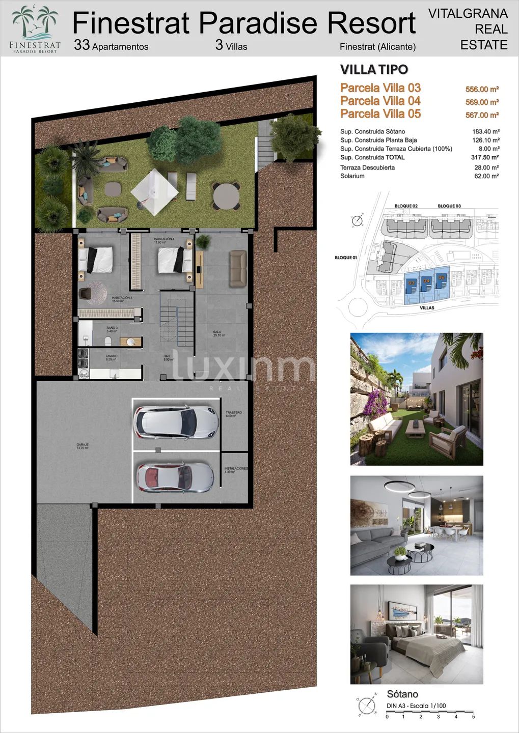 Modern Villa in Balcón de Finestrat — Floor Plan 3