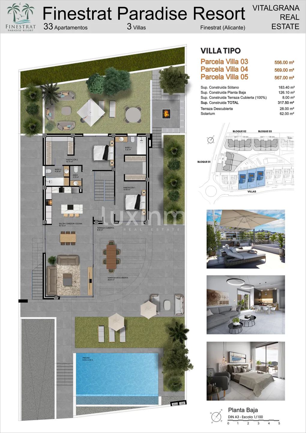Modern Villa in Balcón de Finestrat — Floor Plan 2