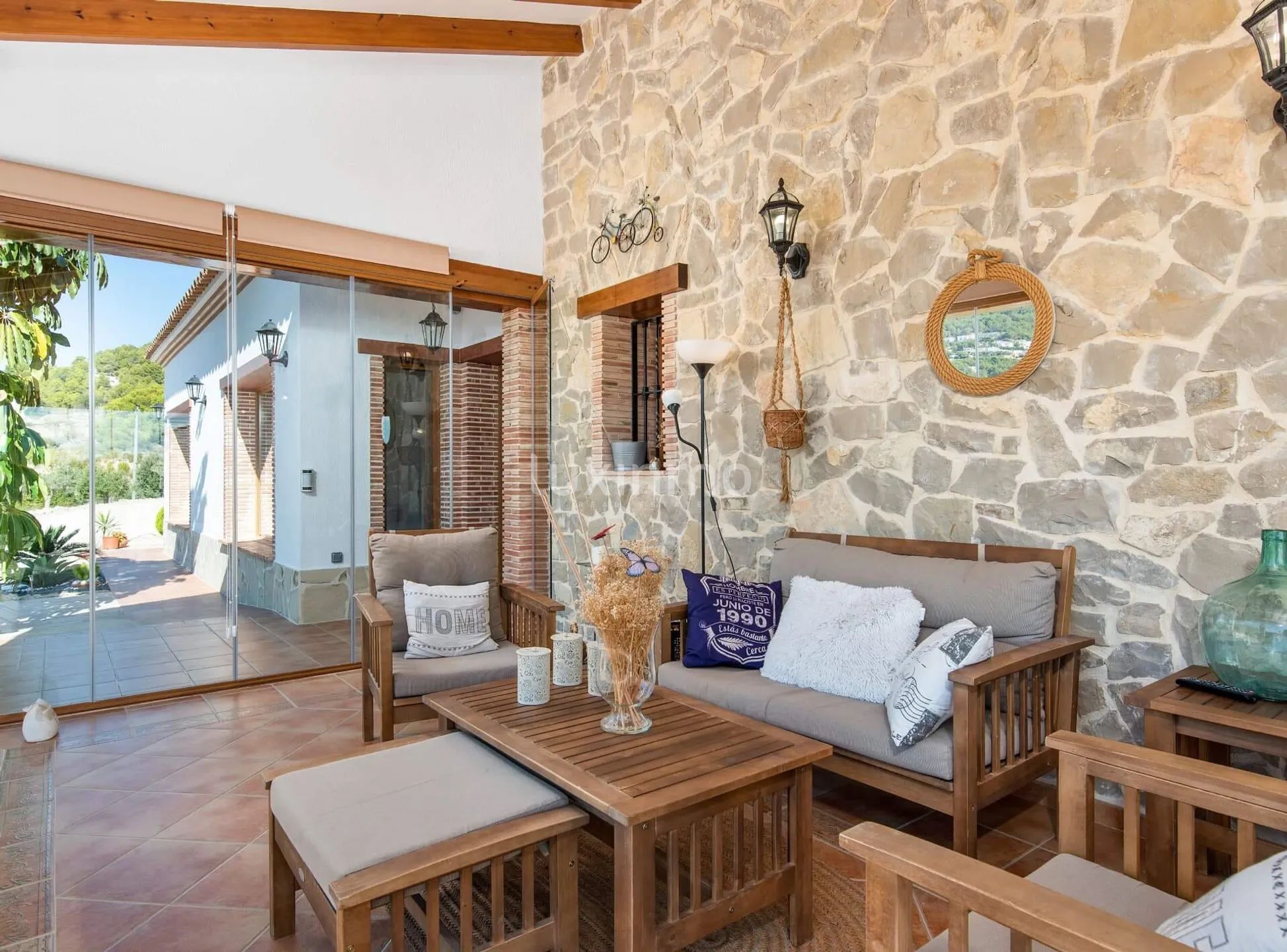 Acogedora casa de estilo rústico en alquiler en Calpe — photo 10