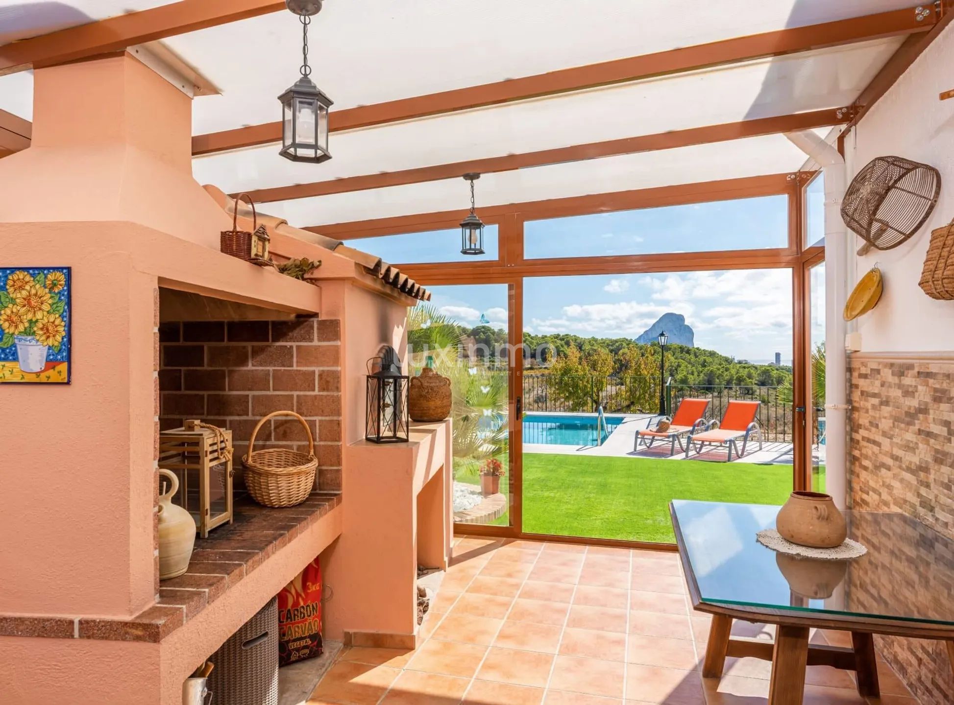 Acogedora casa de estilo rústico en alquiler en Calpe — photo 13