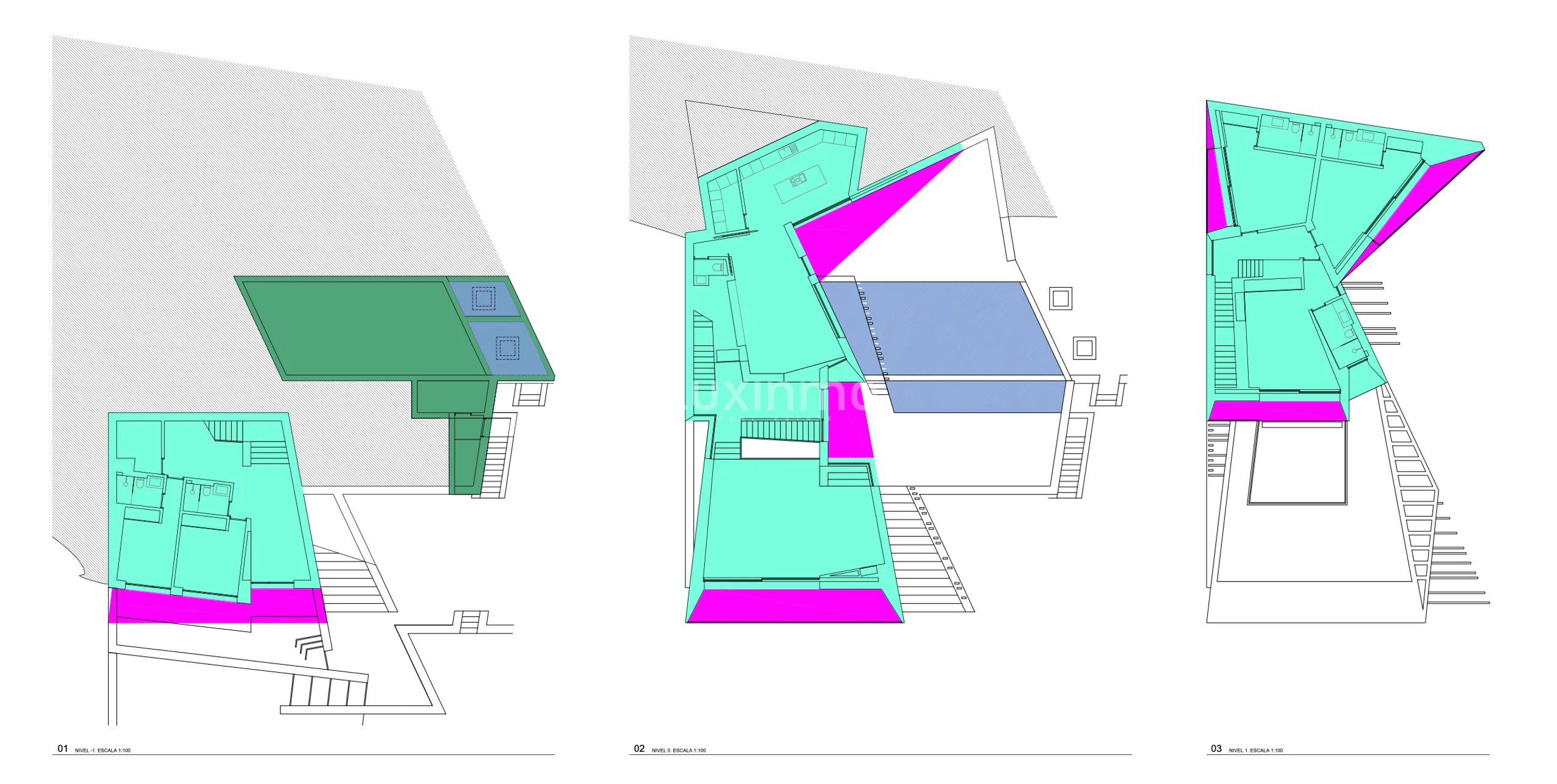 New Villa Development in tranquil area of Cap Martinet — Floor Plan 2