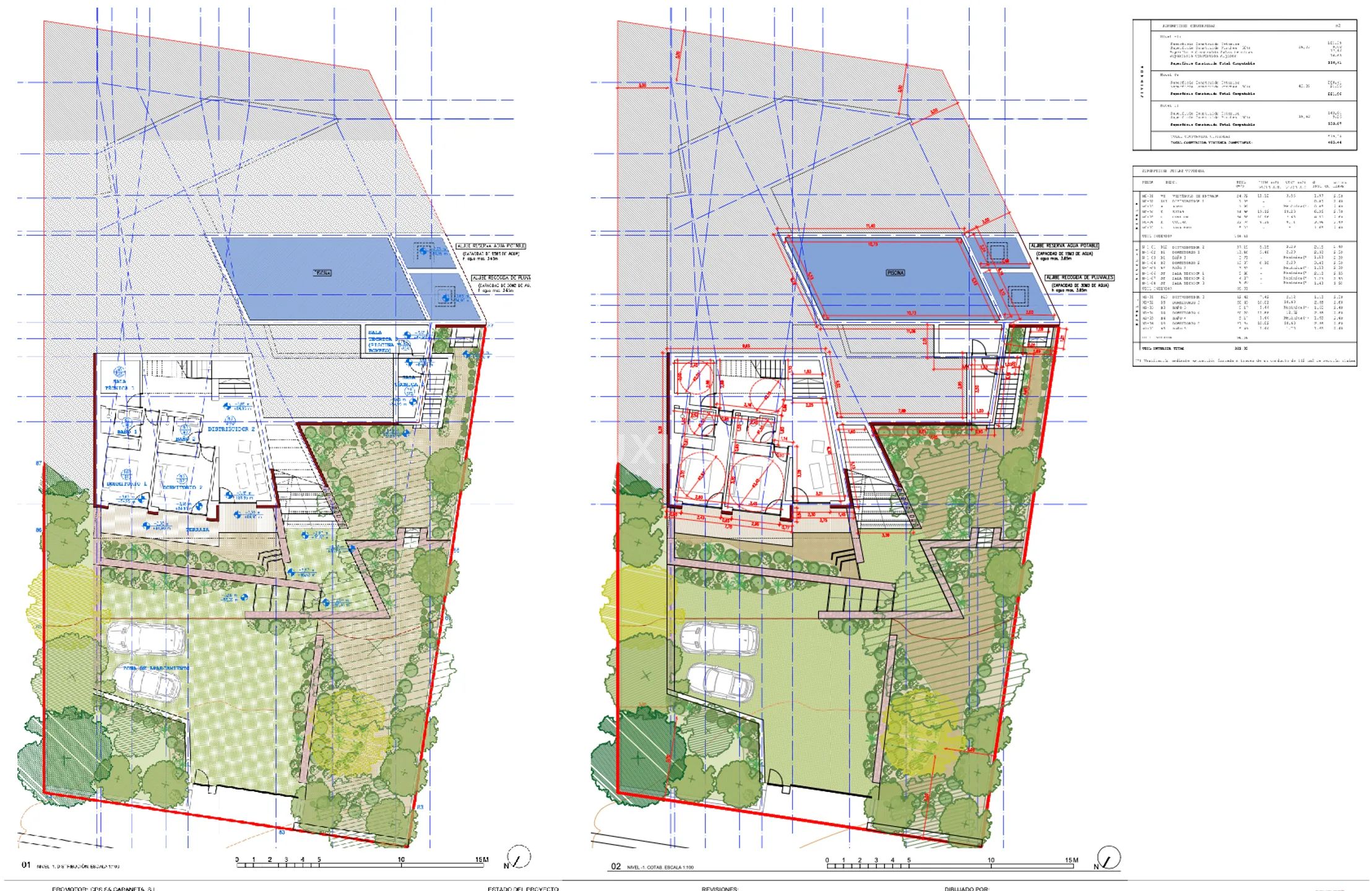 New Villa Development in tranquil area of Cap Martinet — Floor Plan 3