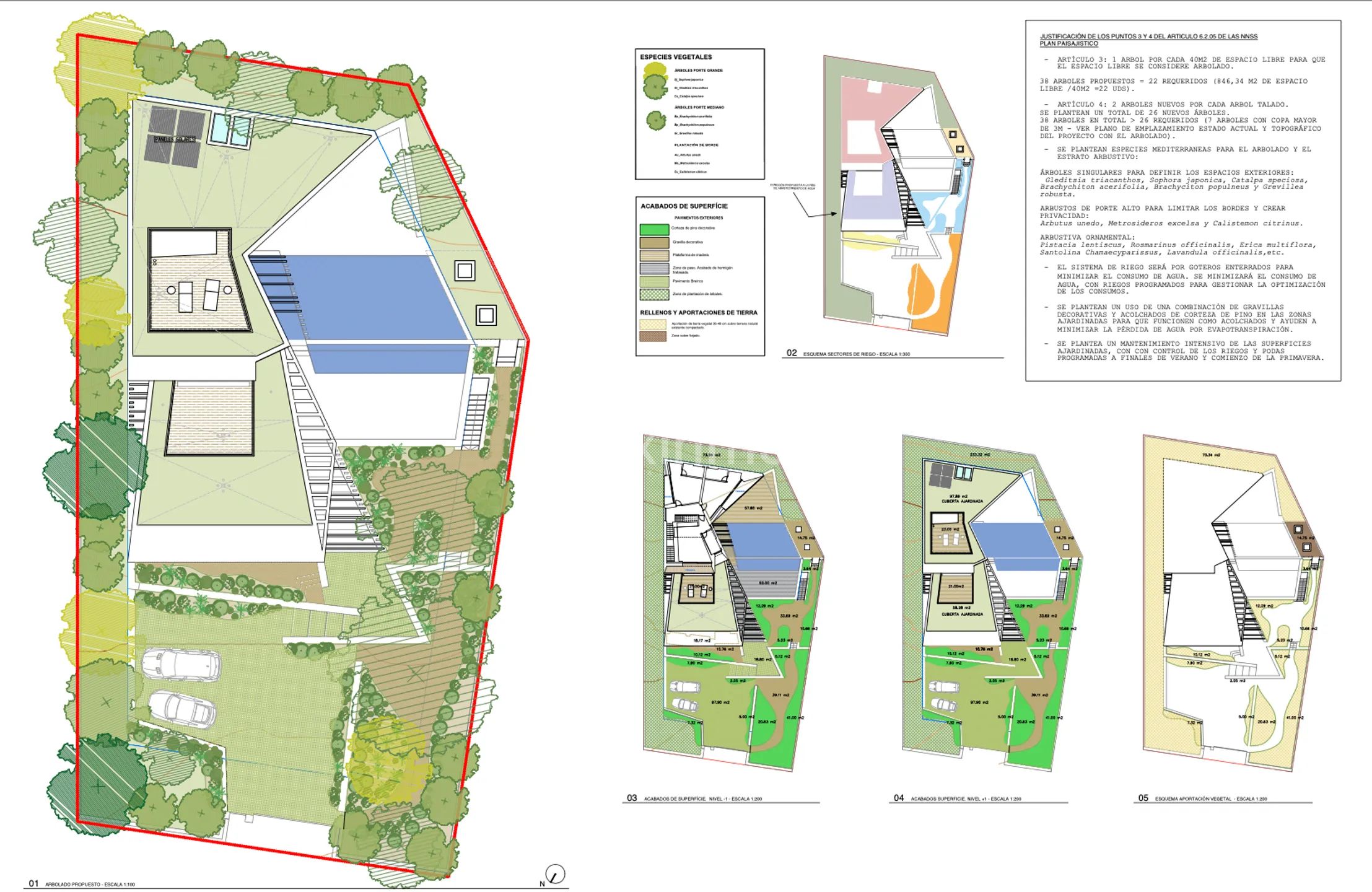 New Villa Development in tranquil area of Cap Martinet — Floor Plan 1
