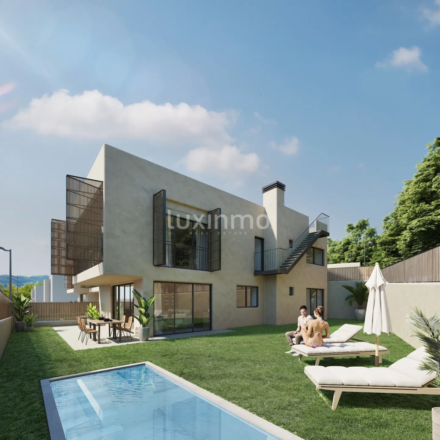 Modern sea view apartments near Cala Gració, Ibiza — photo 2