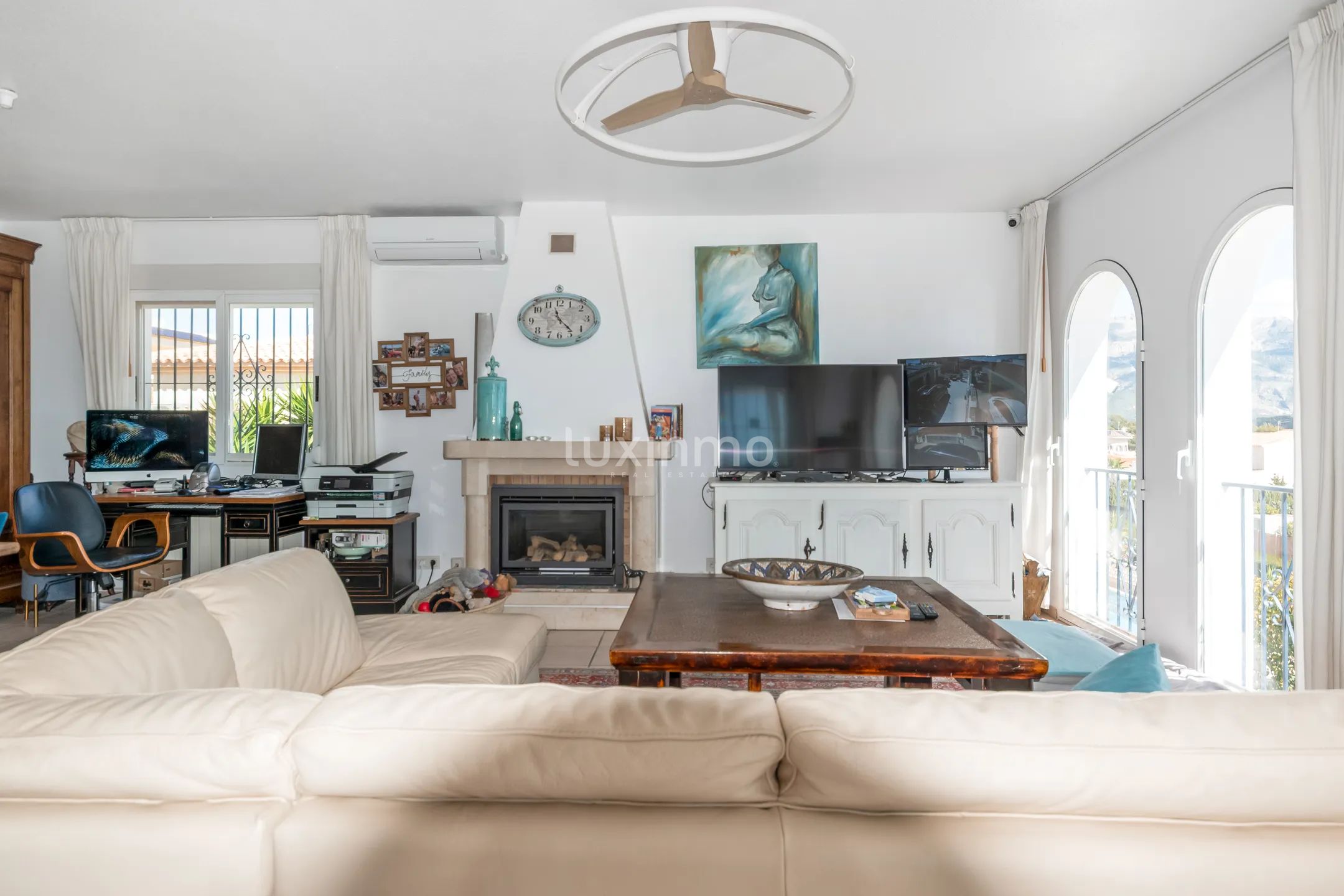 Prachtige villa met uitzicht op zee en de bergen La Nucia — photo 12