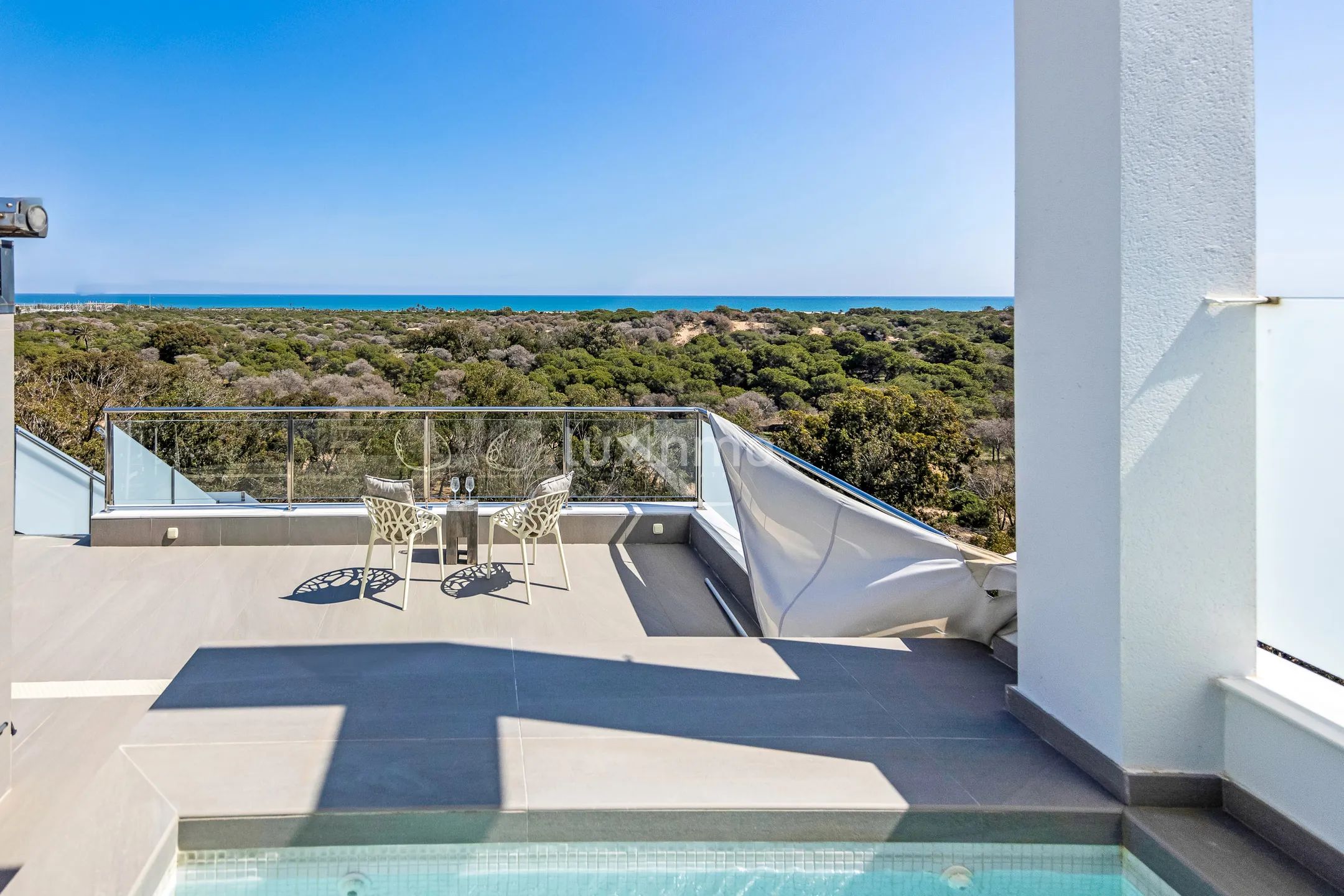 Front line sea duplex Penthouse in Guardamar for sale — photo 2