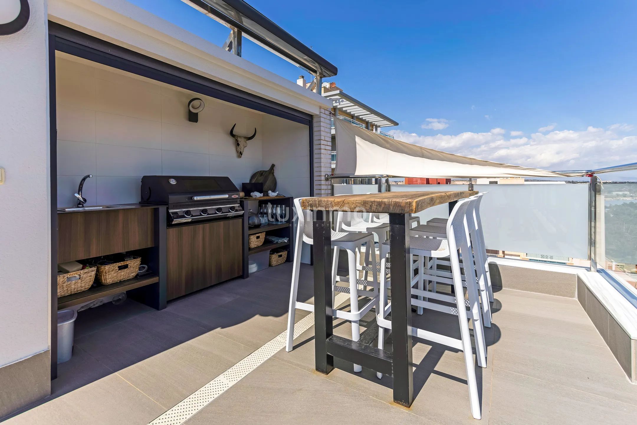 Front line sea duplex Penthouse in Guardamar for sale — photo 7