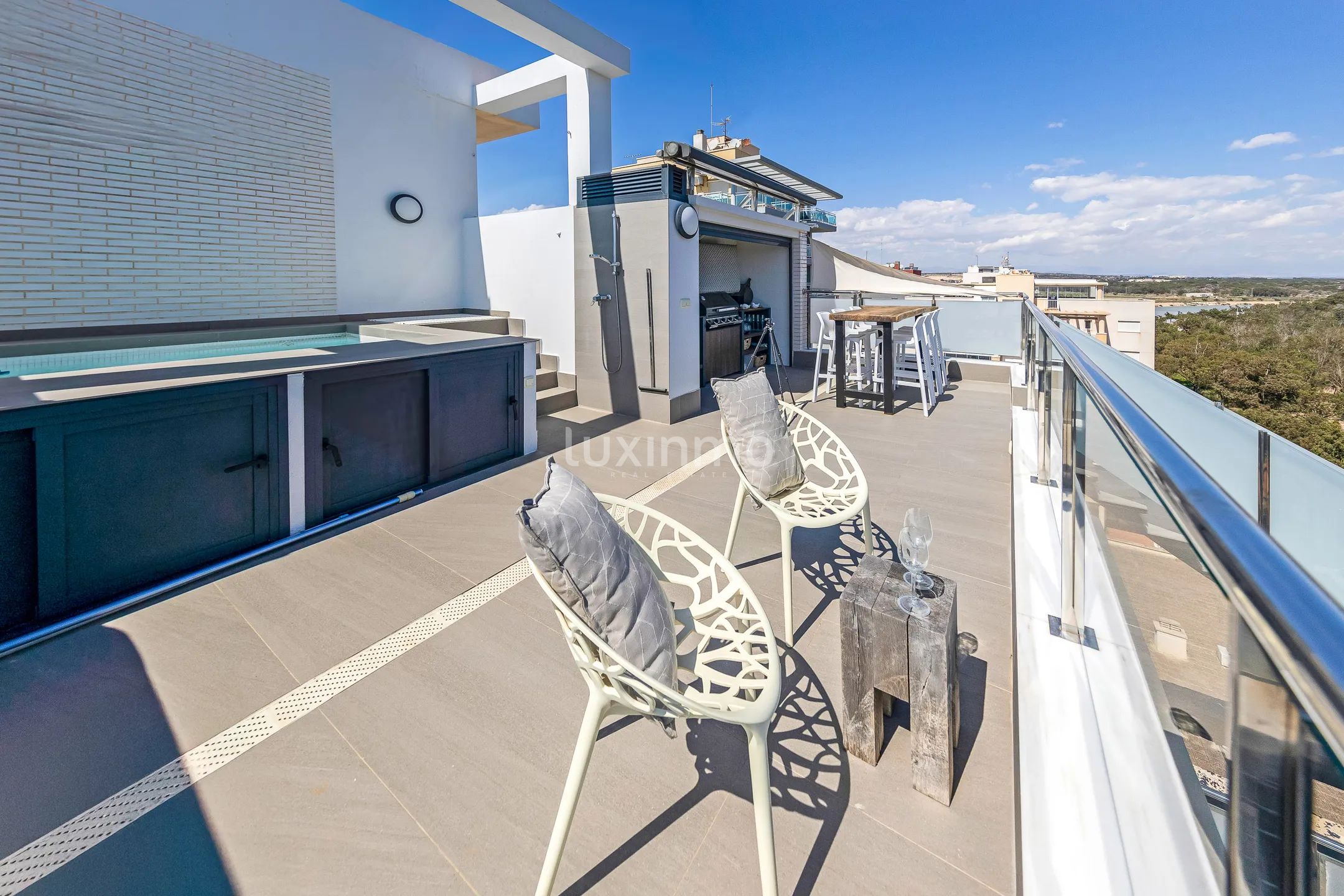 Front line sea duplex Penthouse in Guardamar for sale — photo 6