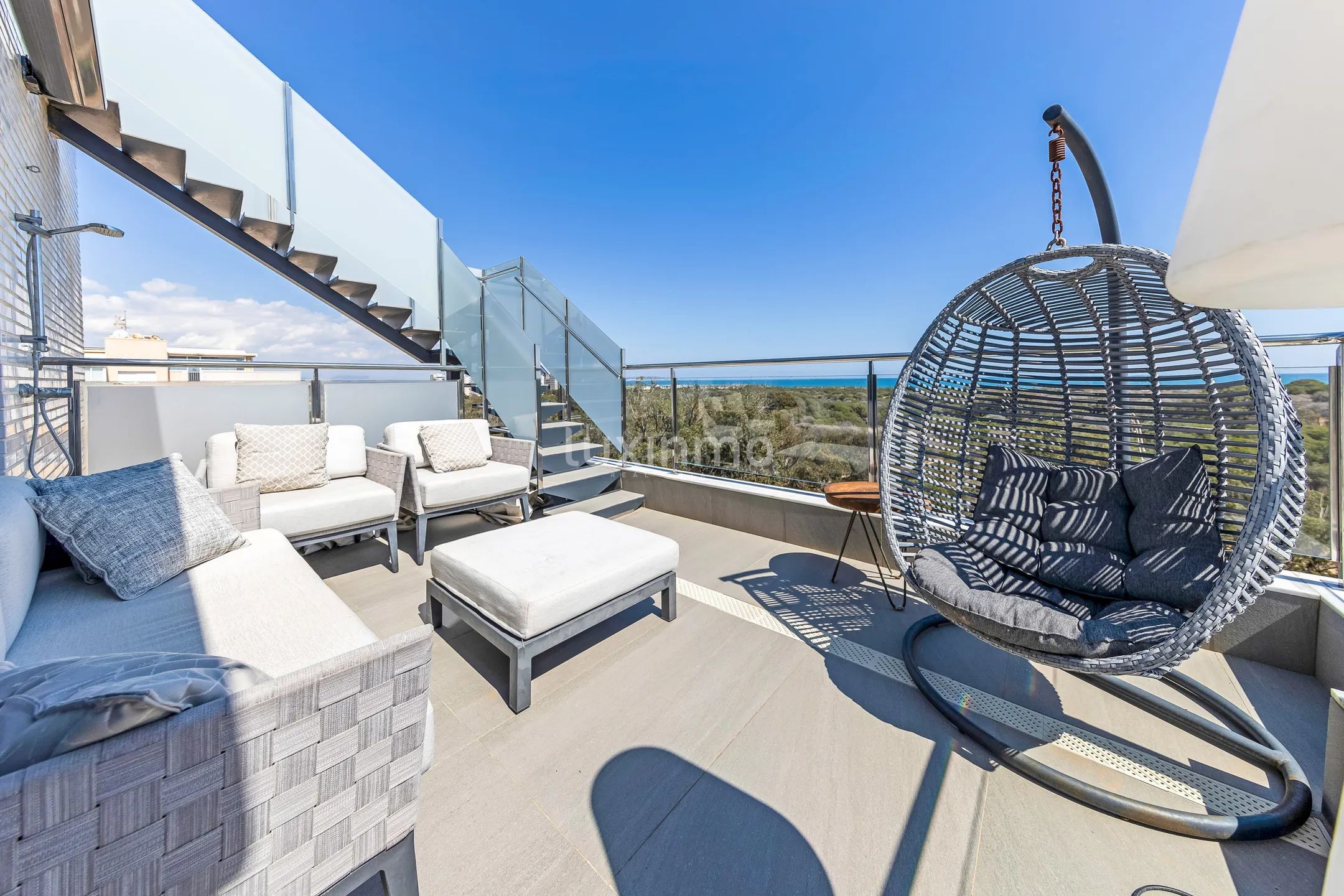 Front line sea duplex Penthouse in Guardamar for sale — photo 10