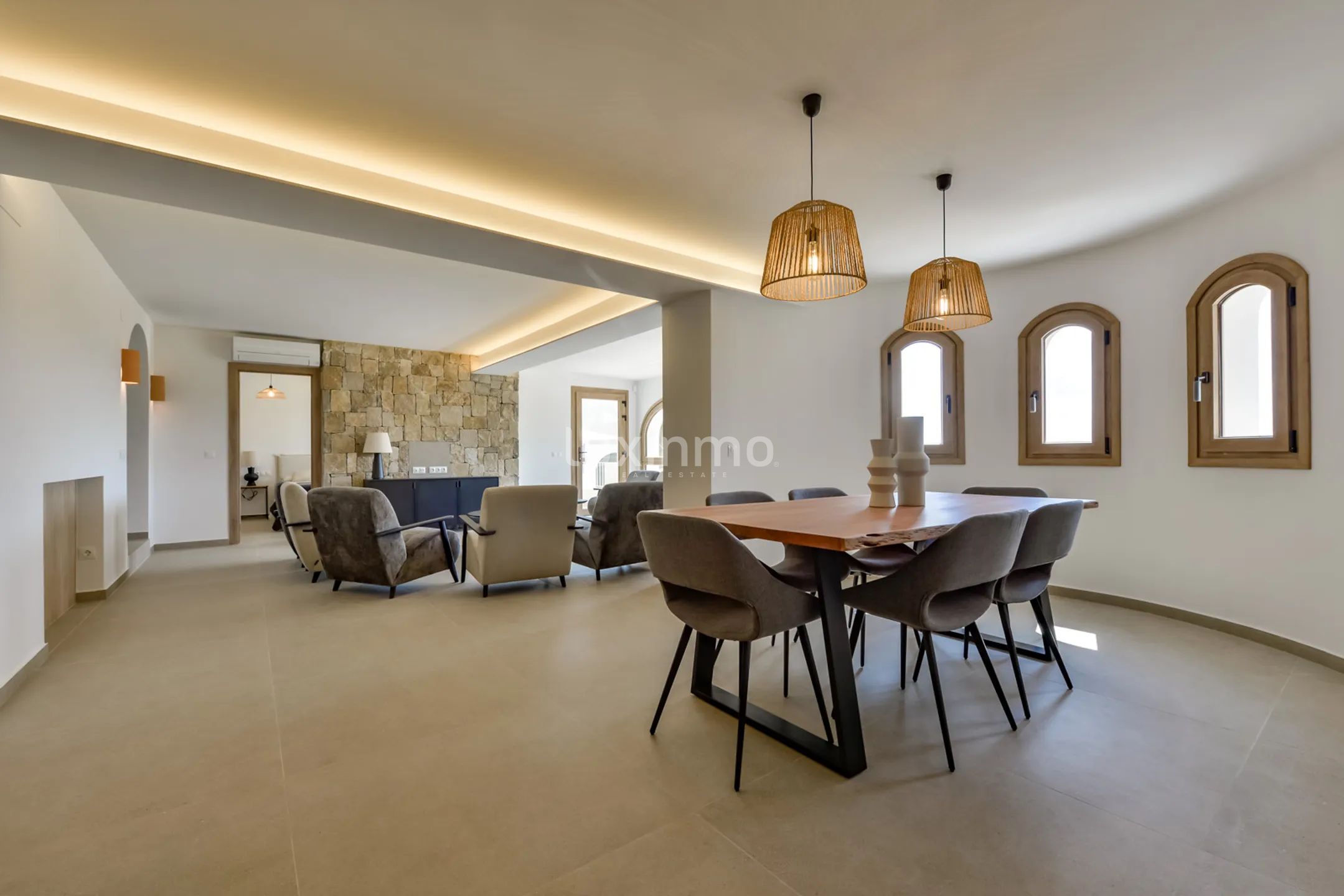 Luxueuse villa méditerranéenne de style ibiza à Altea avec vue dégagée — photo 14