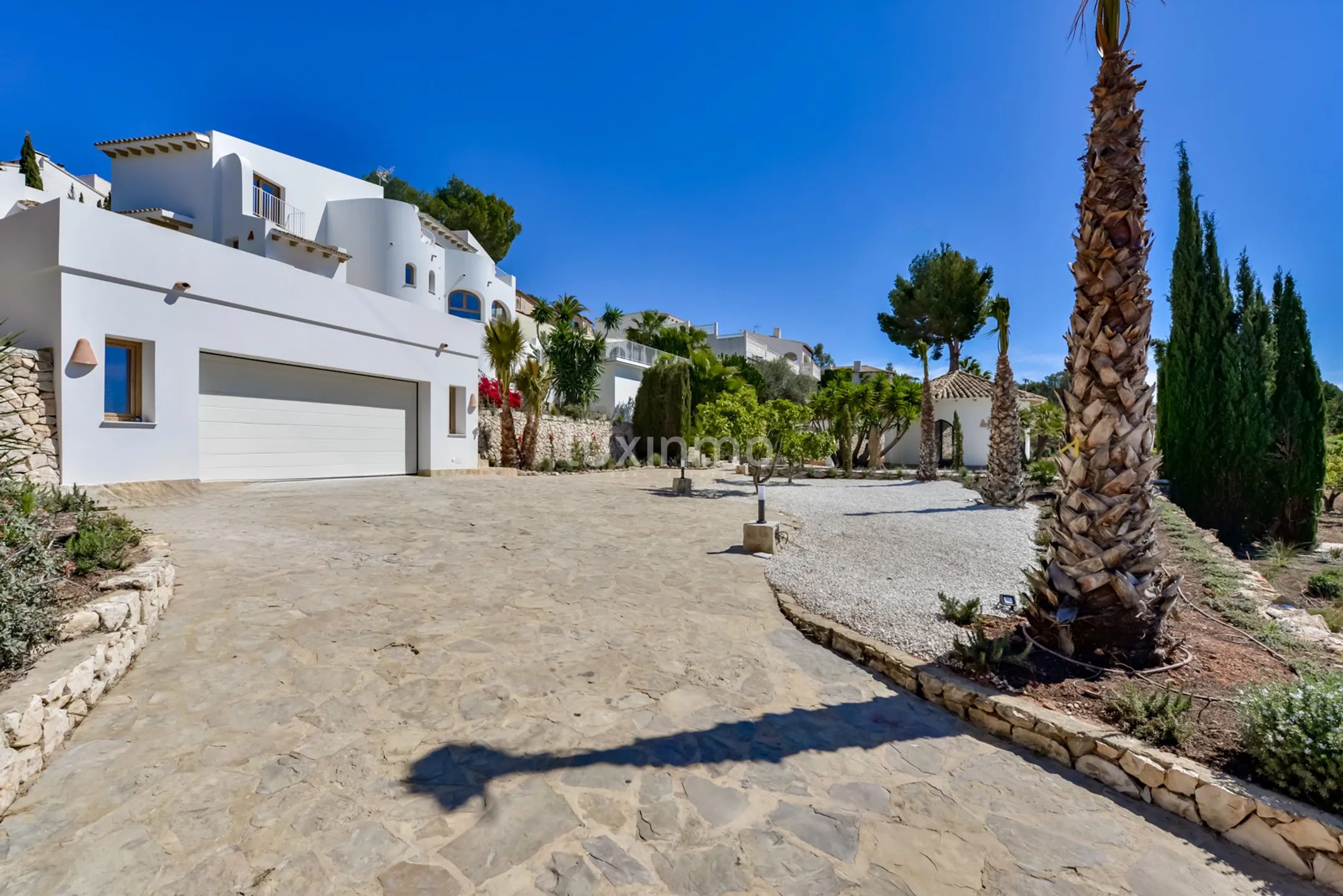 Lyxig villa i medelhavs- och ibizastil i Altea med öppen utsikt — photo 40