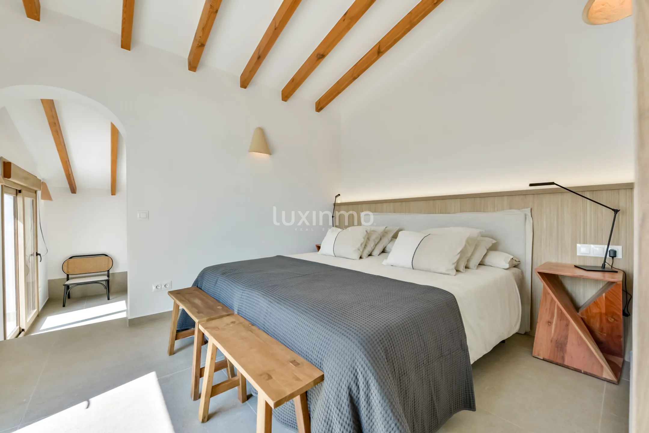 Lyxig villa i medelhavs- och ibizastil i Altea med öppen utsikt — photo 22