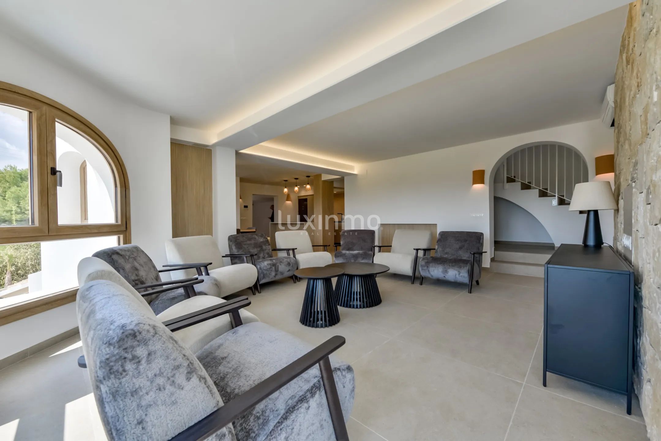 Lyxig villa i medelhavs- och ibizastil i Altea med öppen utsikt — photo 15