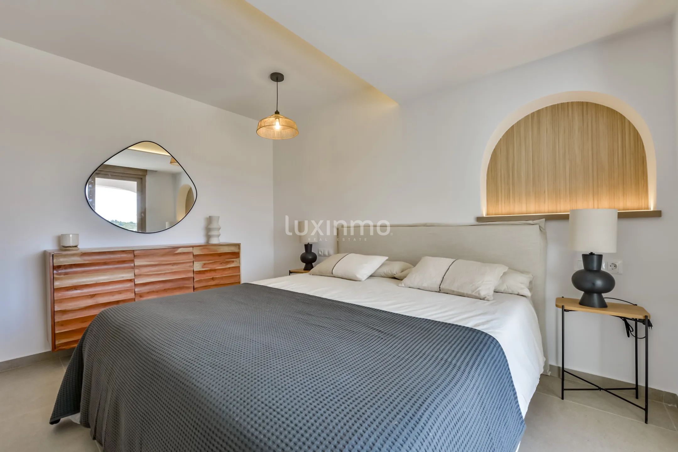 Lyxig villa i medelhavs- och ibizastil i Altea med öppen utsikt — photo 26